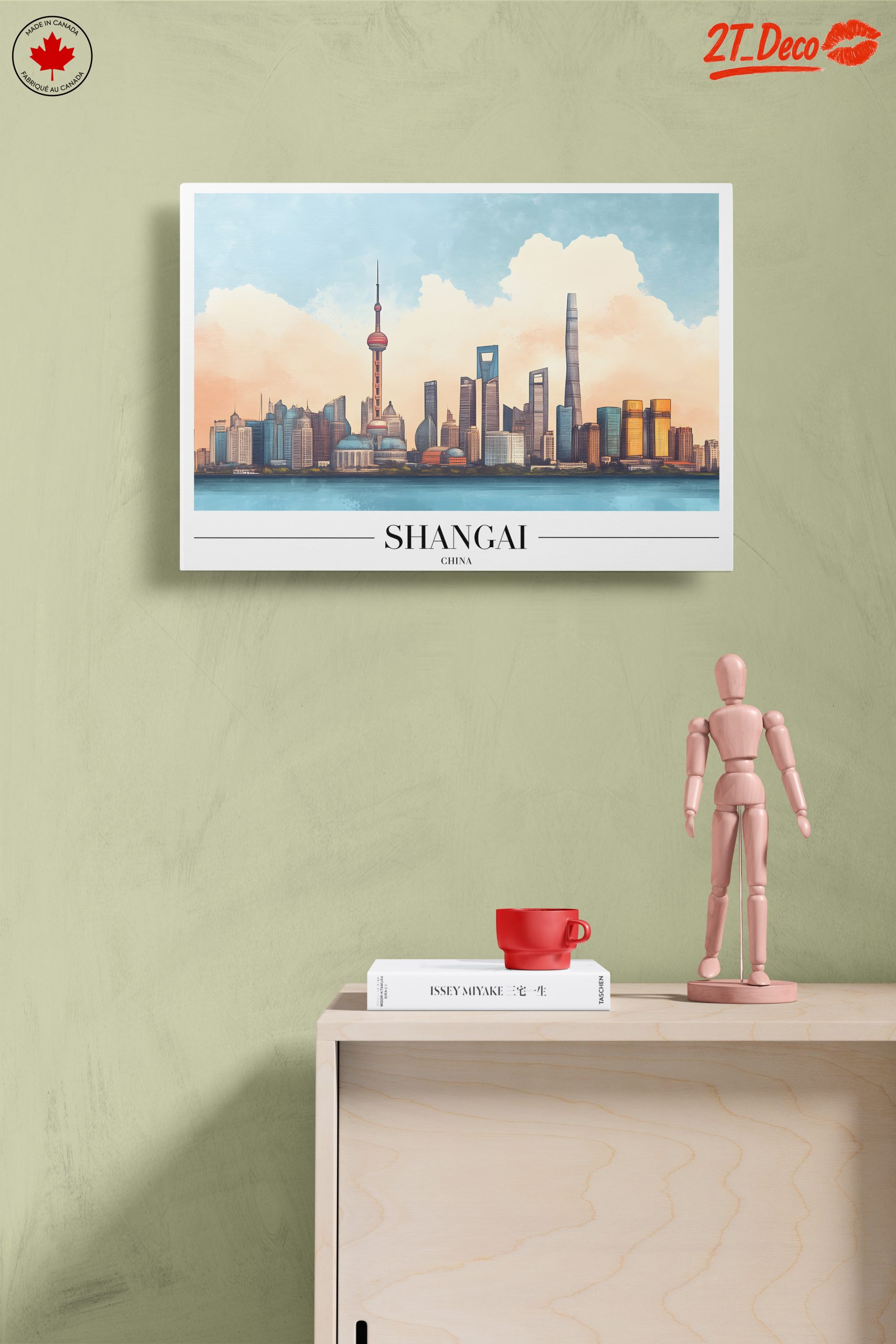 Shanghai Skyline Artwork - Image 14