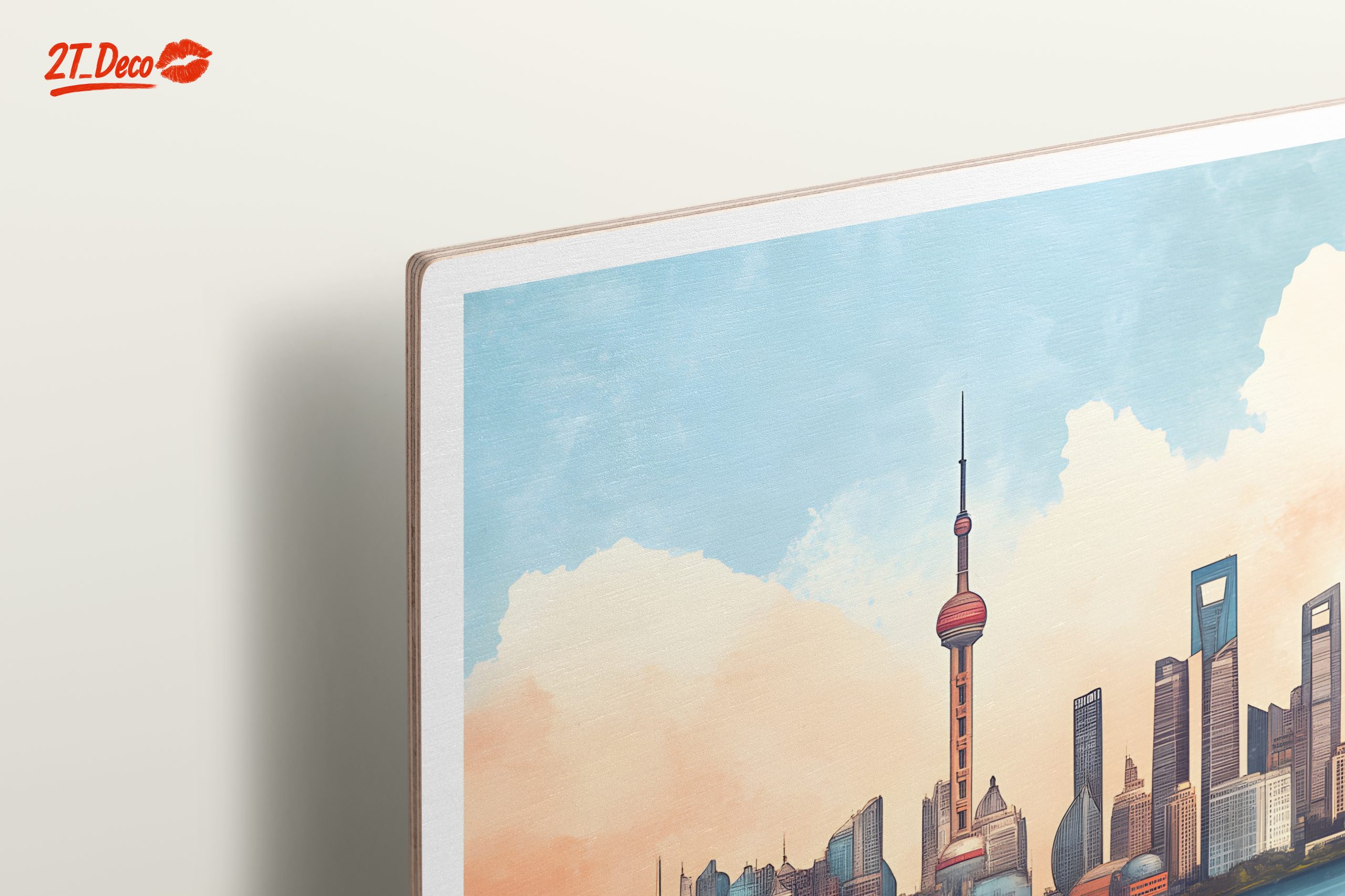 Shanghai Skyline Artwork - Image 15