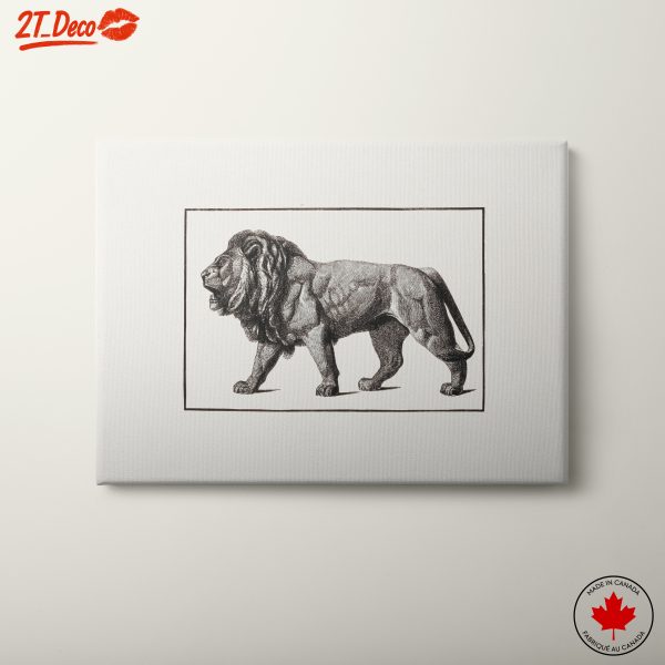 Majestic Lion Realistic Portrait