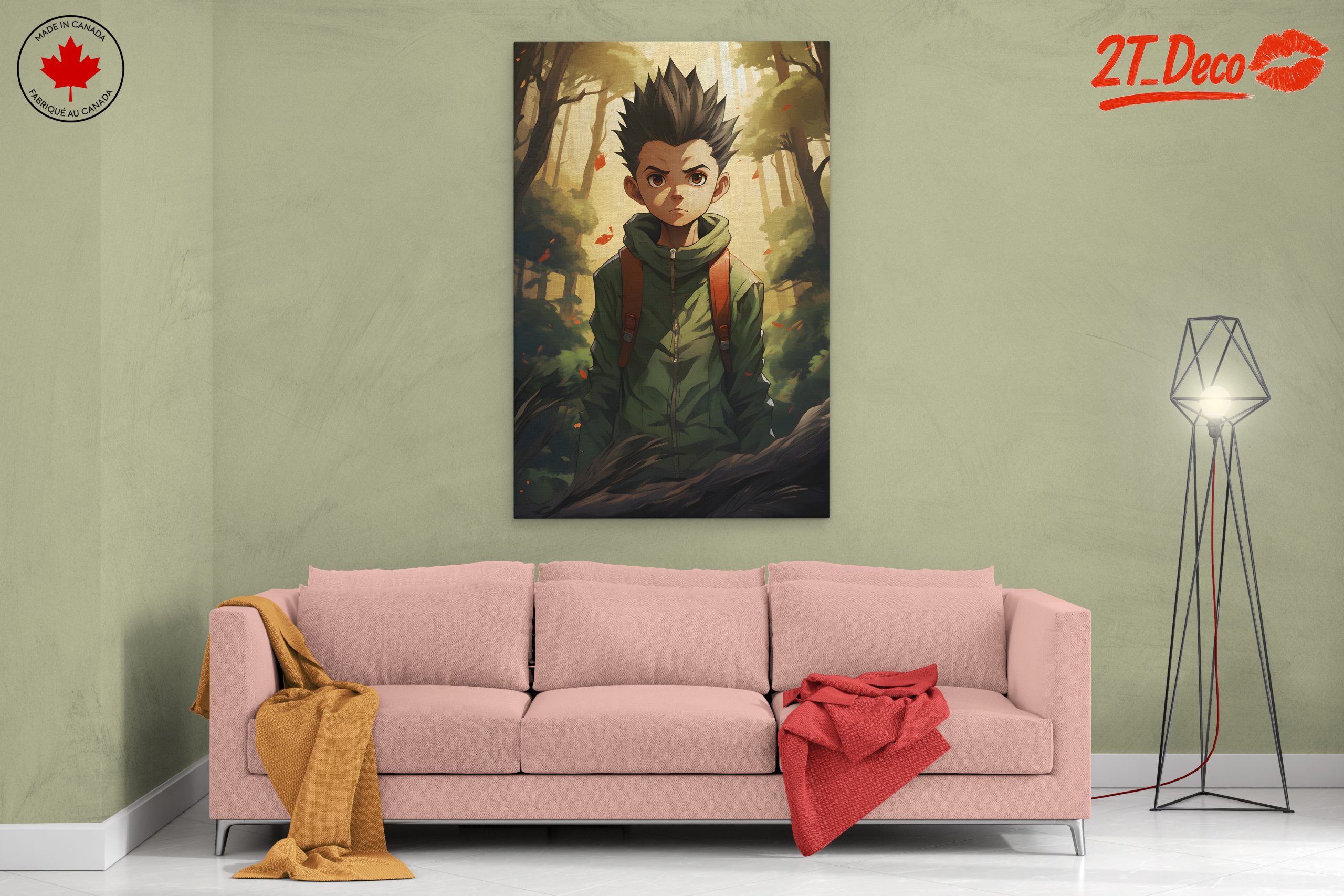 Anime Character in Enchanted Forest - Image 2