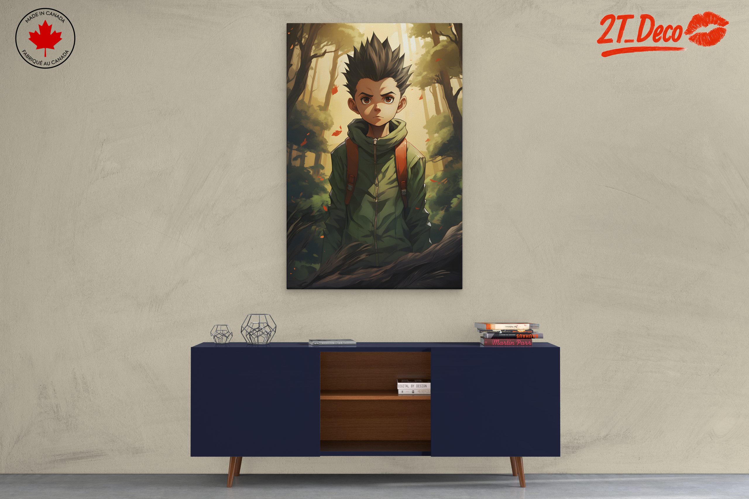 Anime Character in Enchanted Forest - Image 3