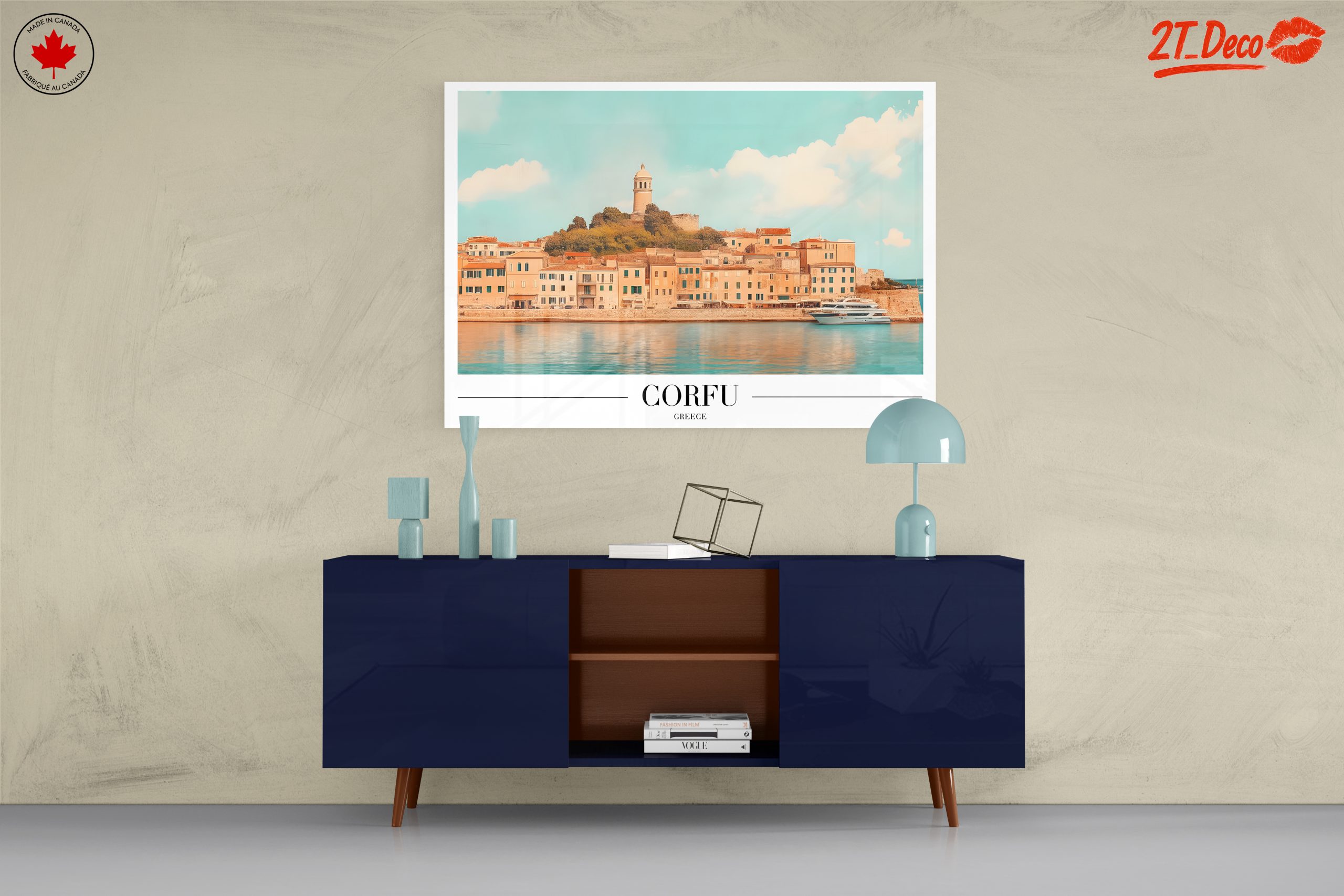 Corfu Urban Landscape Art - Image 8
