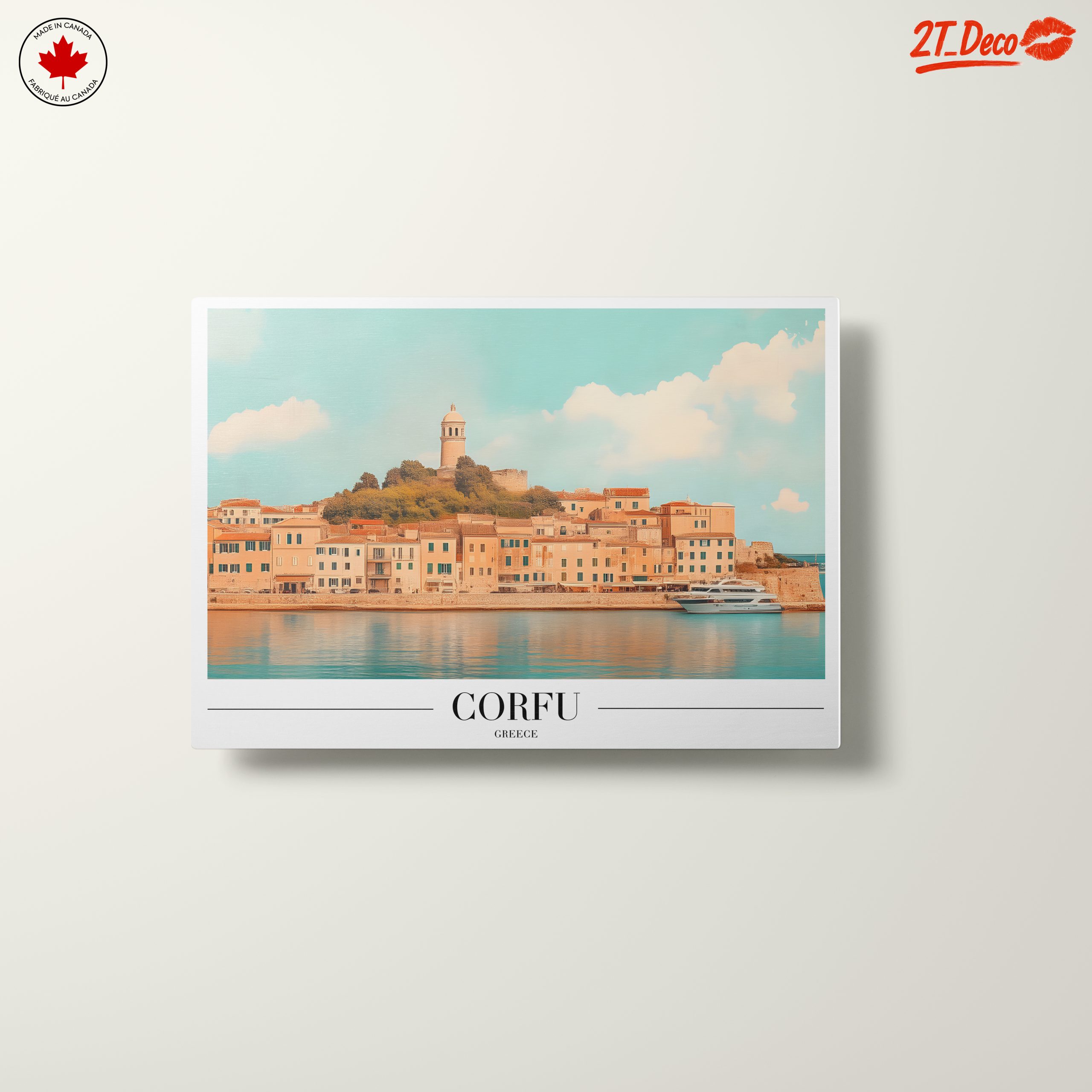 Corfu Urban Landscape Art - Image 10