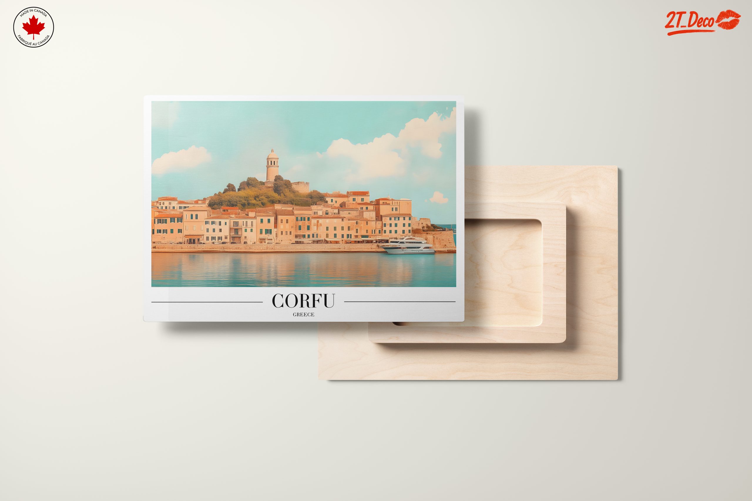 Corfu Urban Landscape Art - Image 11