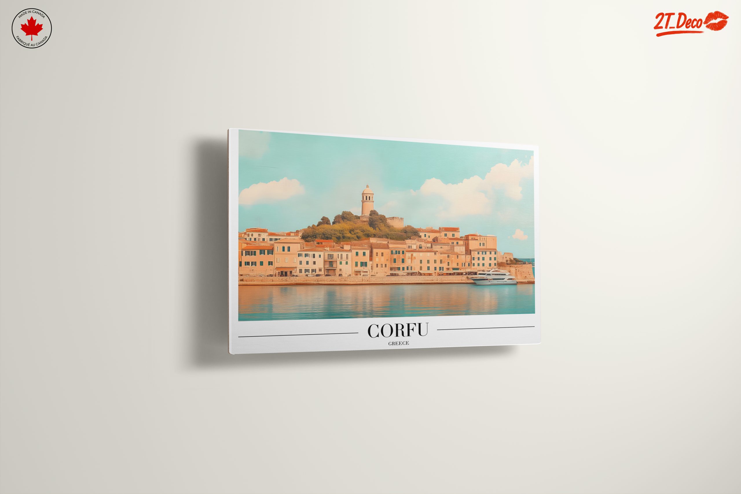 Corfu Urban Landscape Art - Image 13
