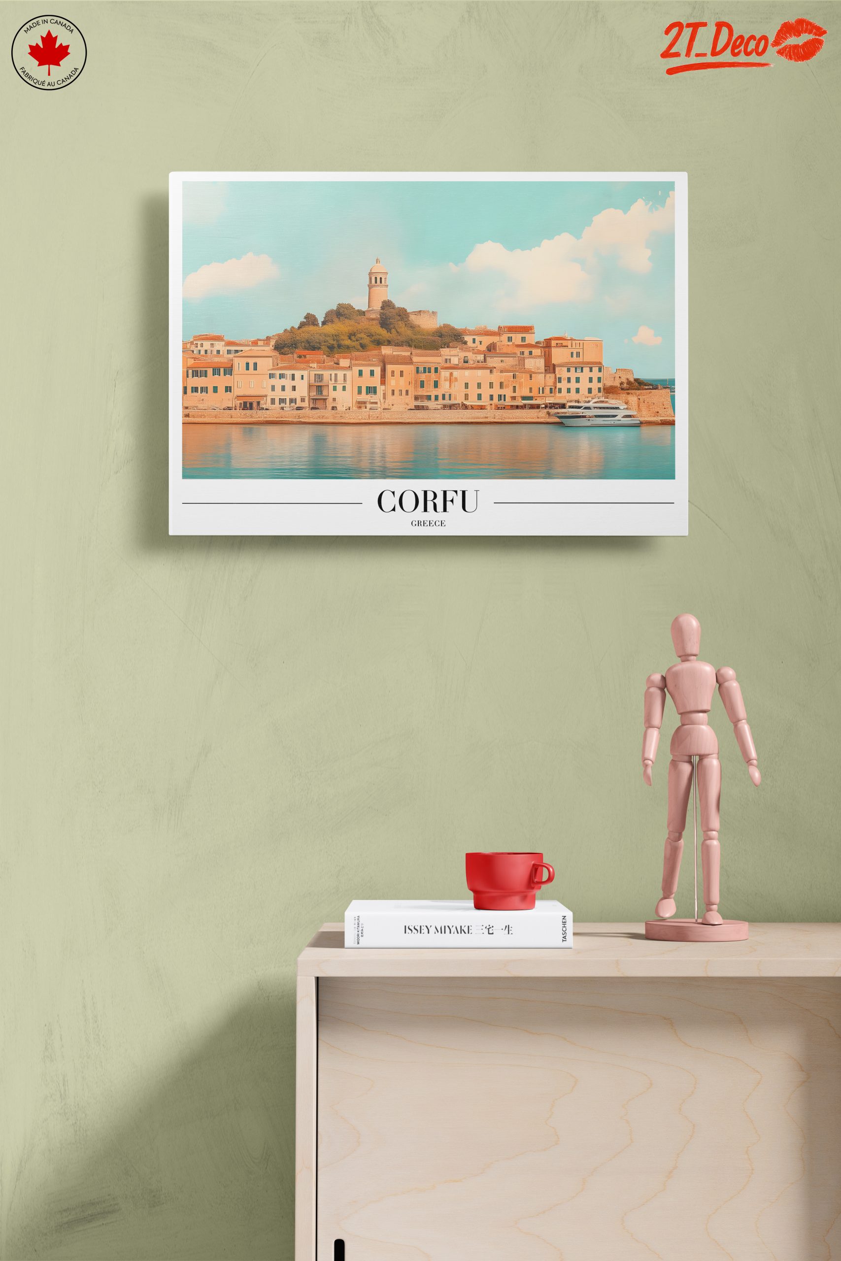 Corfu Urban Landscape Art - Image 14