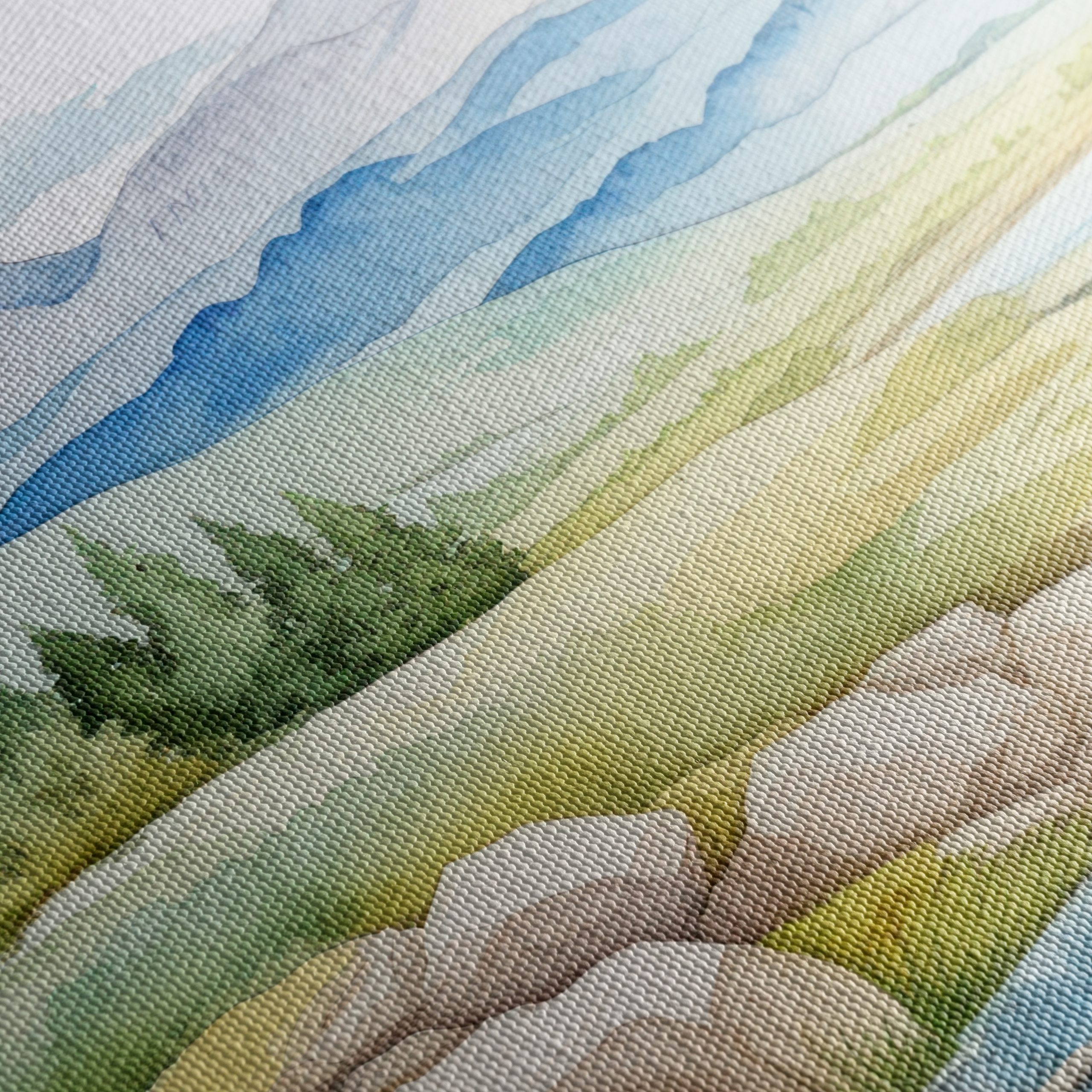 Serene Nature Landscape with Mountains and River 3 - Image 5