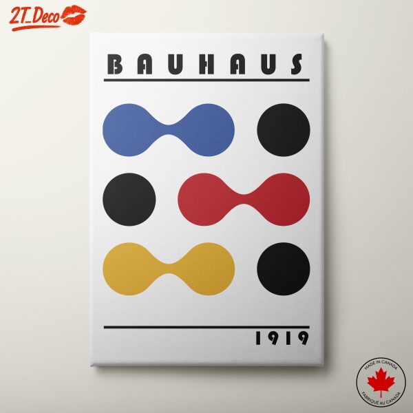 Bauhaus Geometric Art with Bold Colors 2