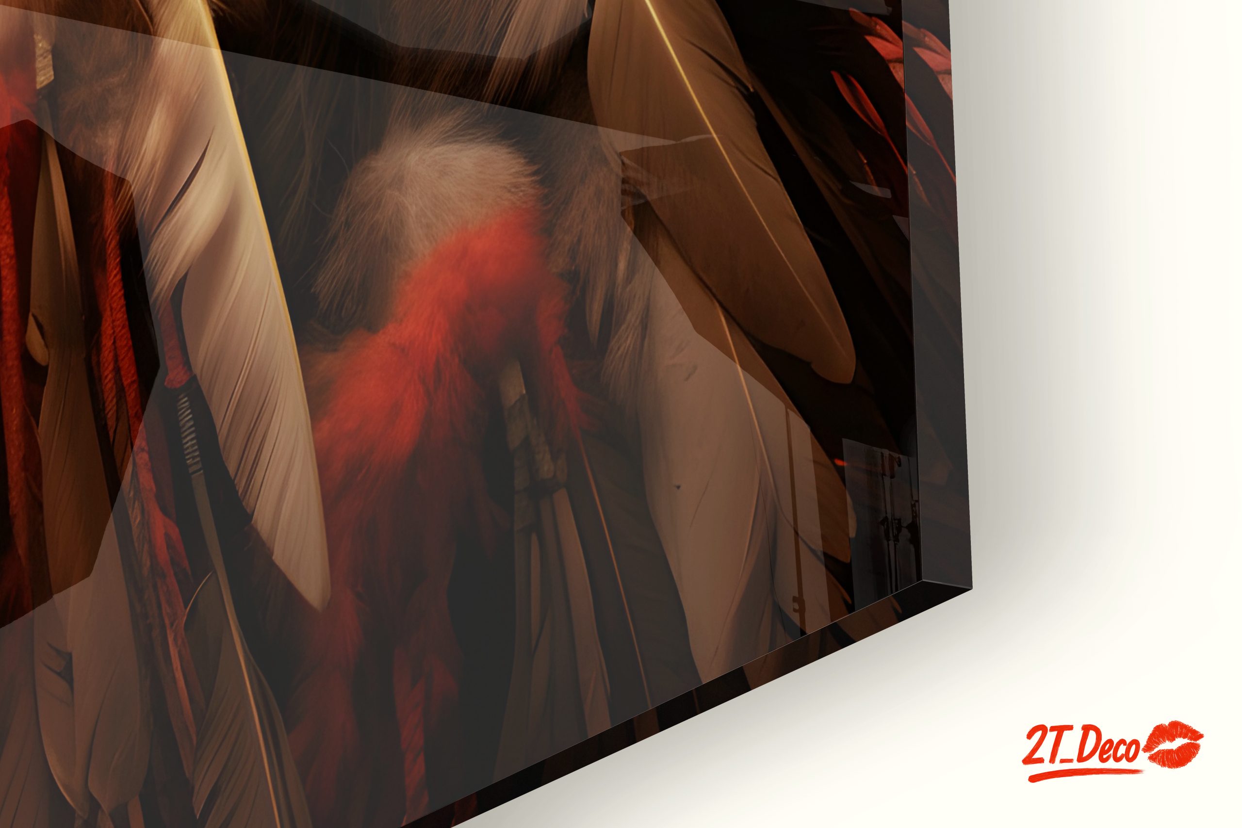 Vibrant Abstract Cultural Portrait - Image 9