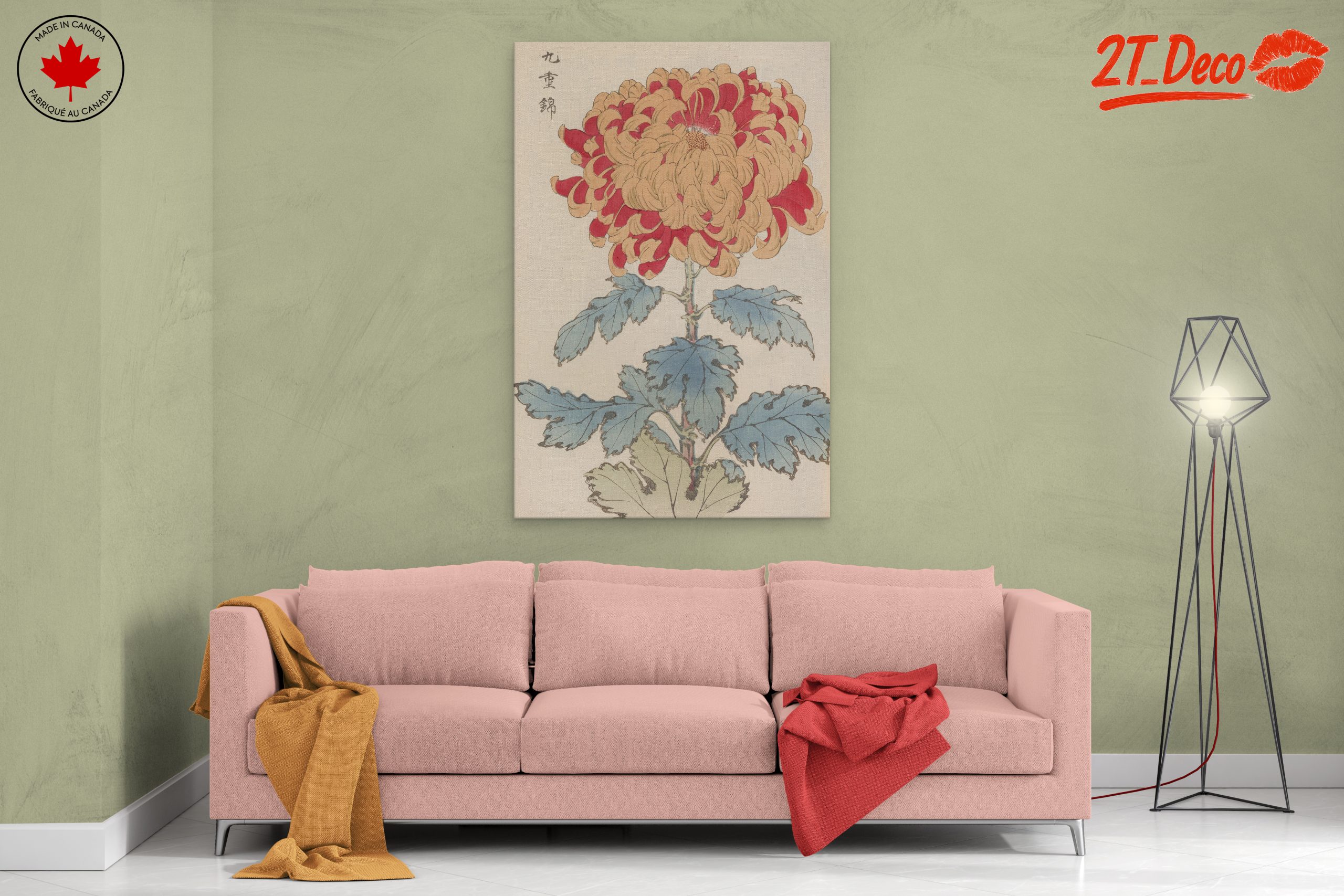 Beautiful Chrysanthemum Botanical Art - Image 2