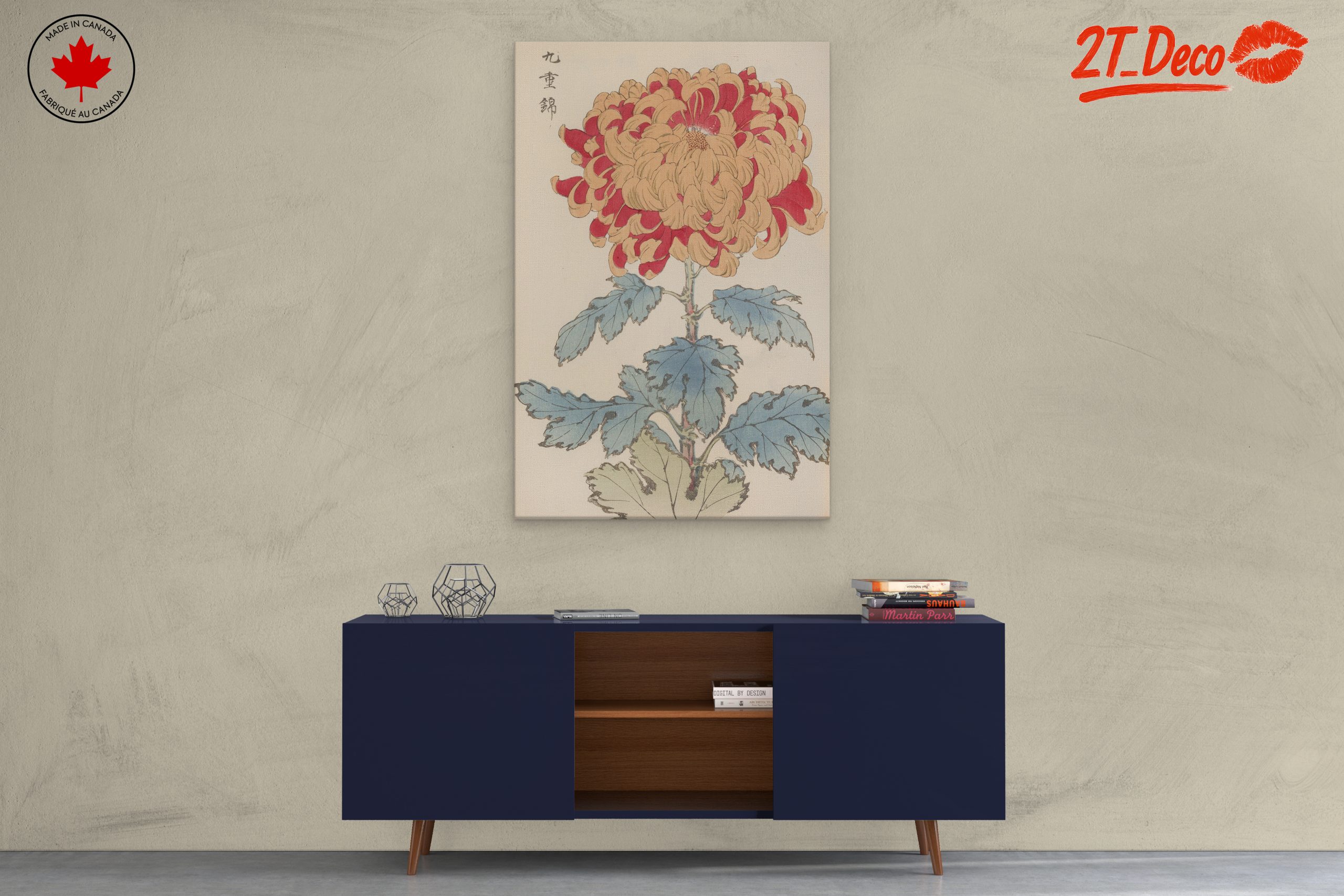 Beautiful Chrysanthemum Botanical Art - Image 3