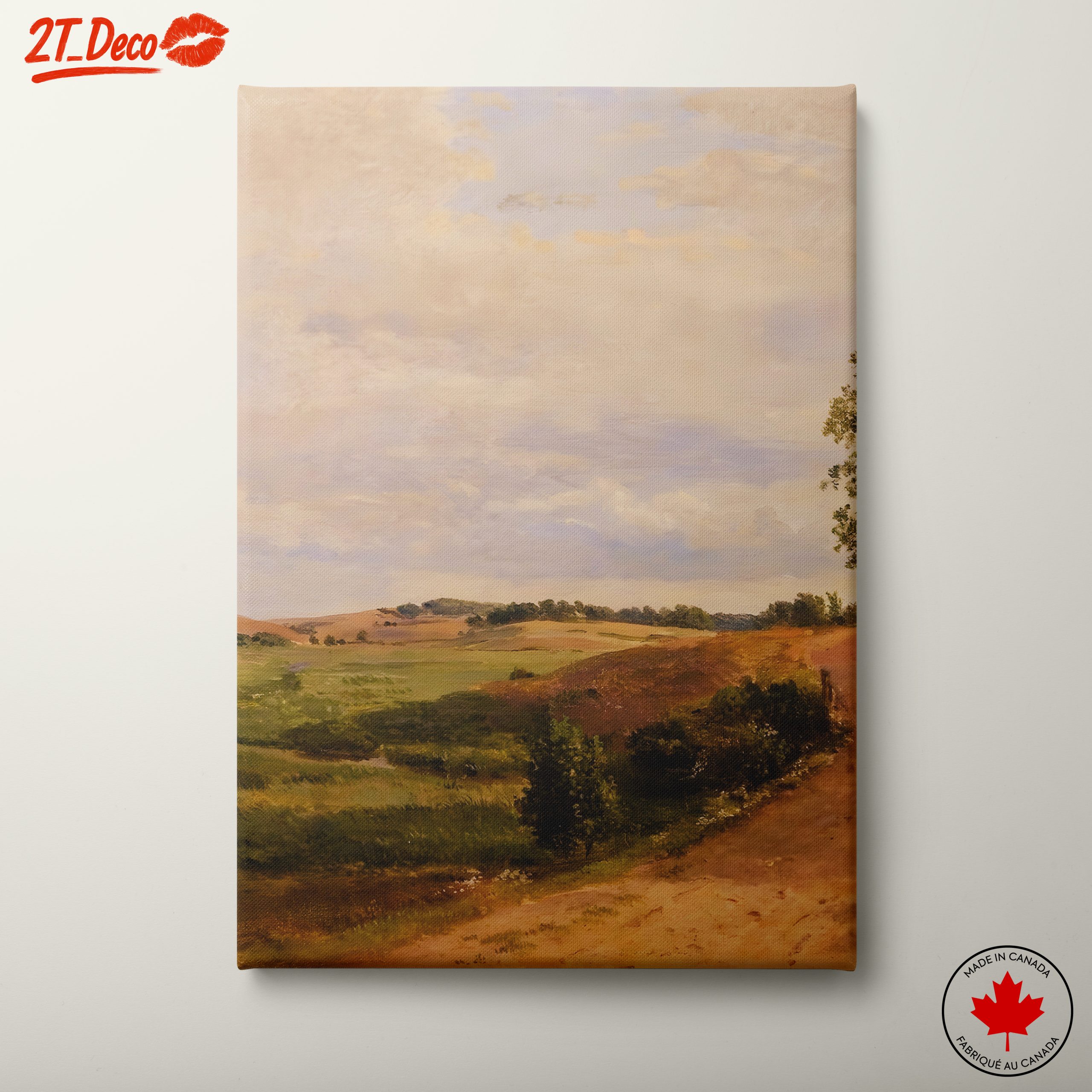 Serene Nature Landscape Featuring Rolling Hills