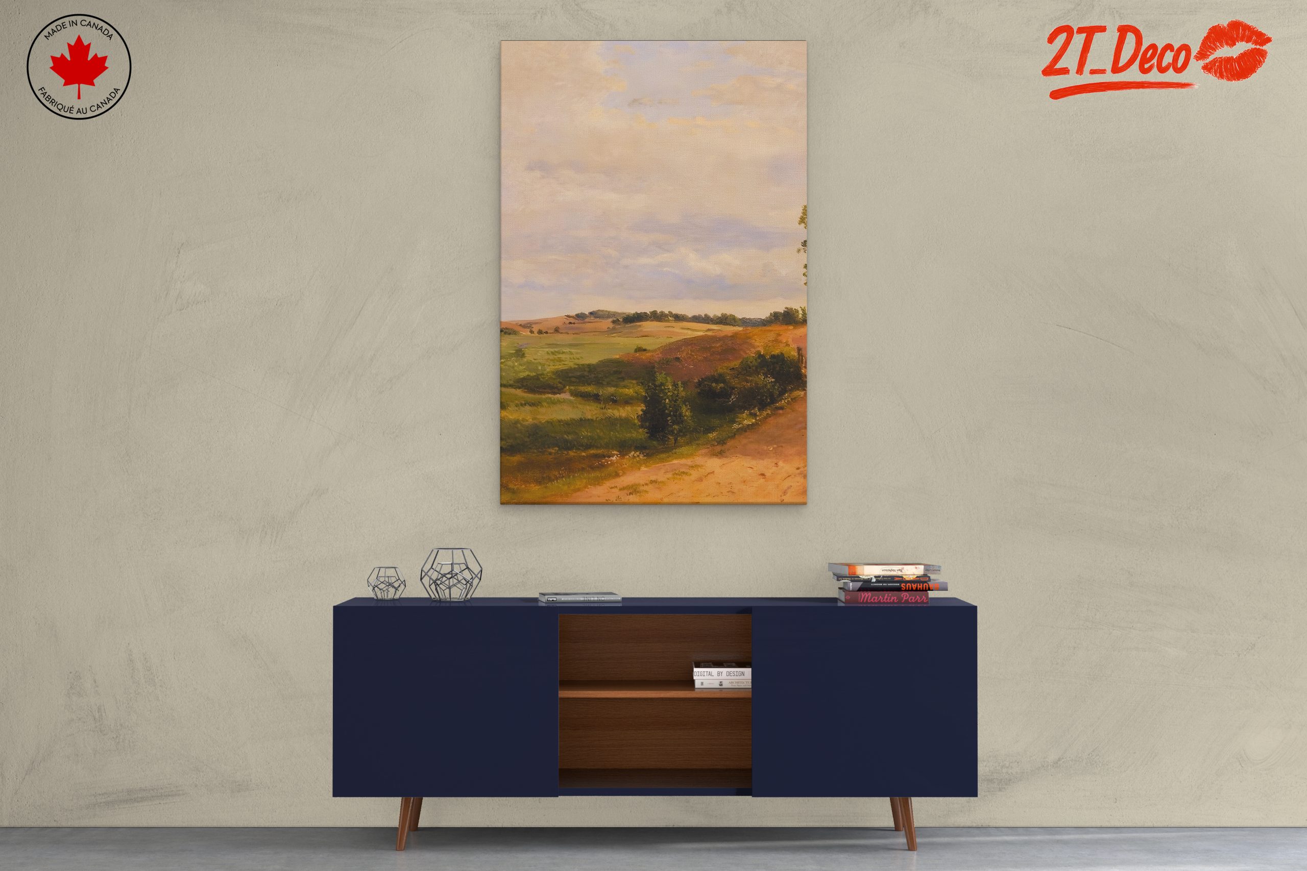 Serene Nature Landscape Featuring Rolling Hills - Image 3