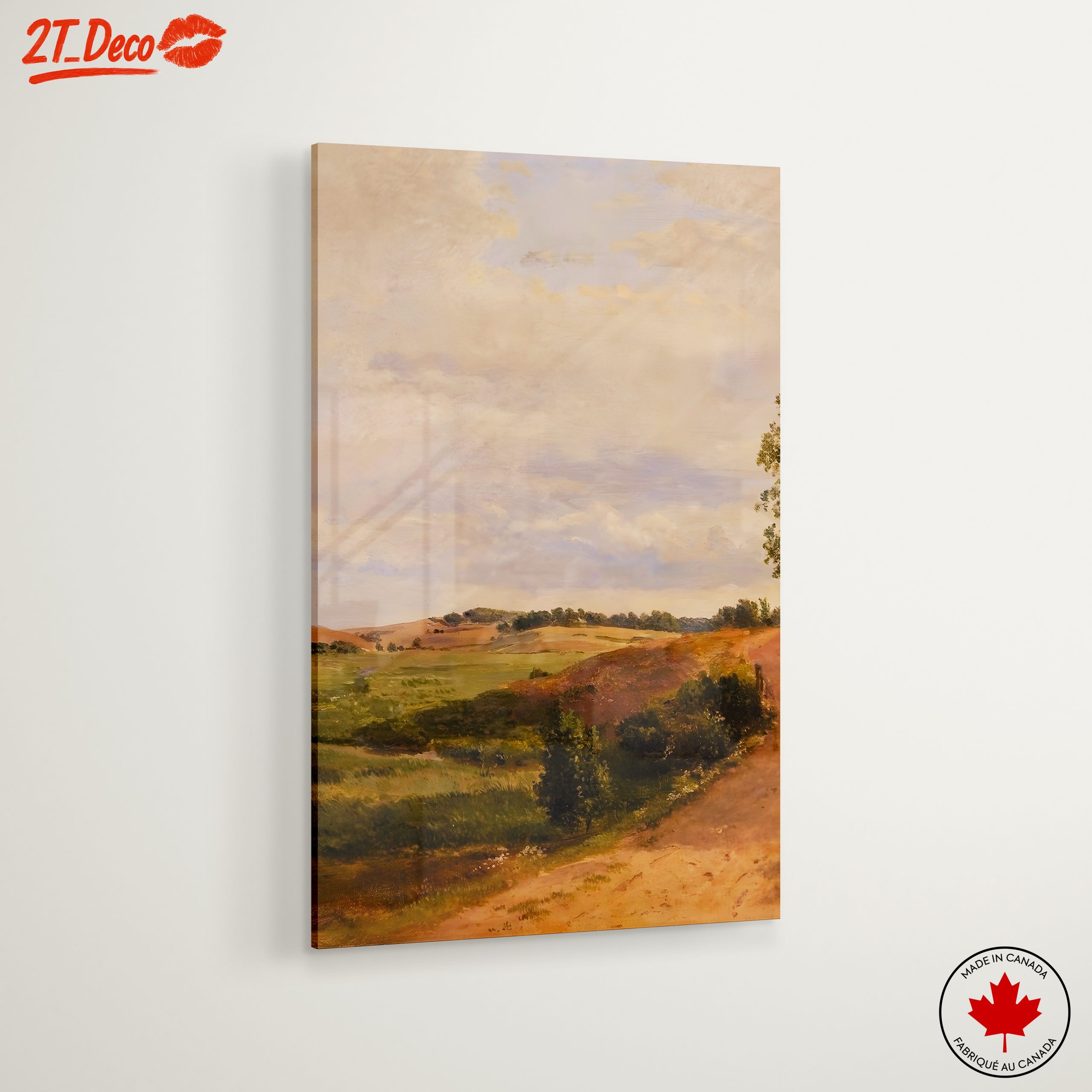 Serene Nature Landscape Featuring Rolling Hills - Image 6