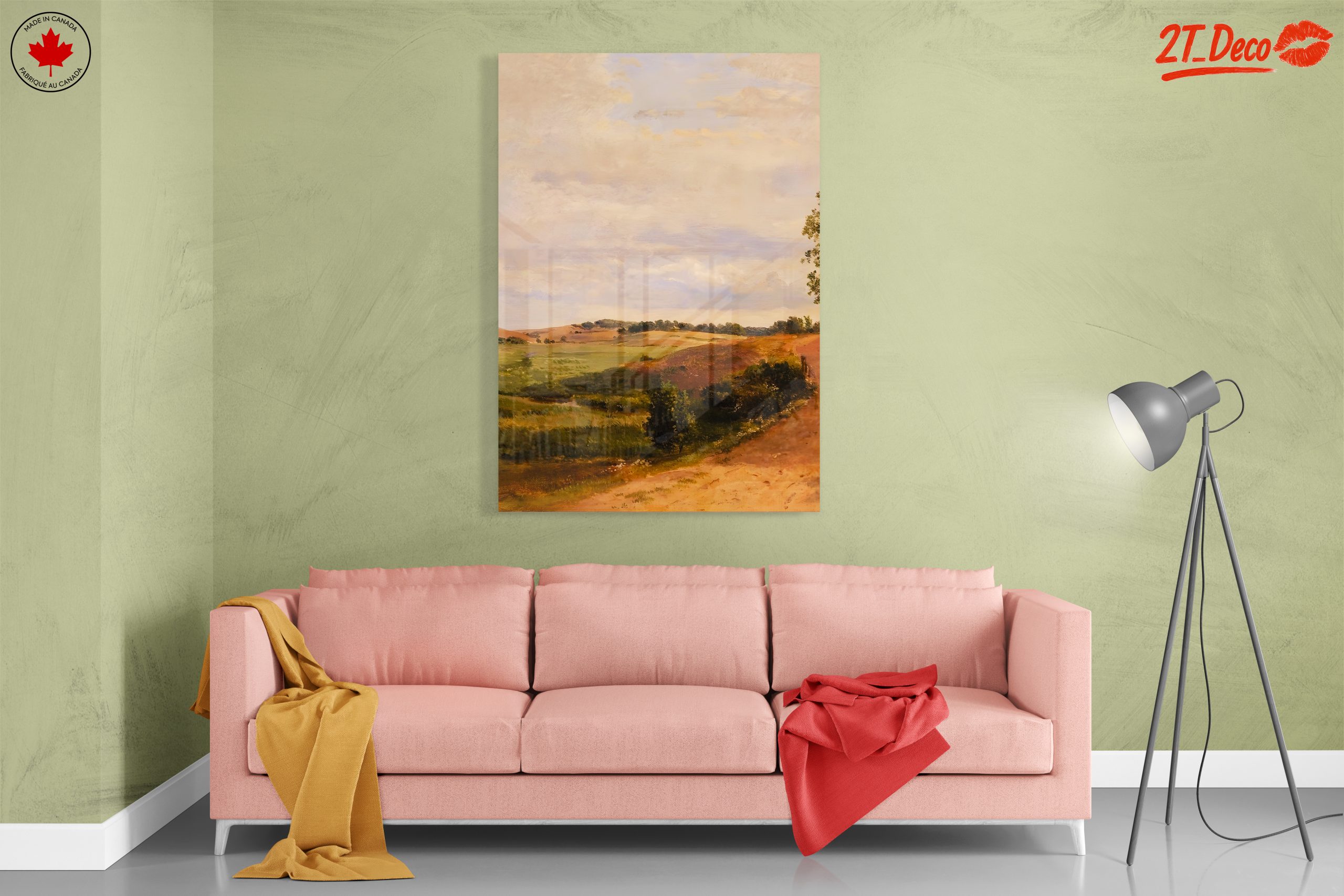 Serene Nature Landscape Featuring Rolling Hills - Image 7
