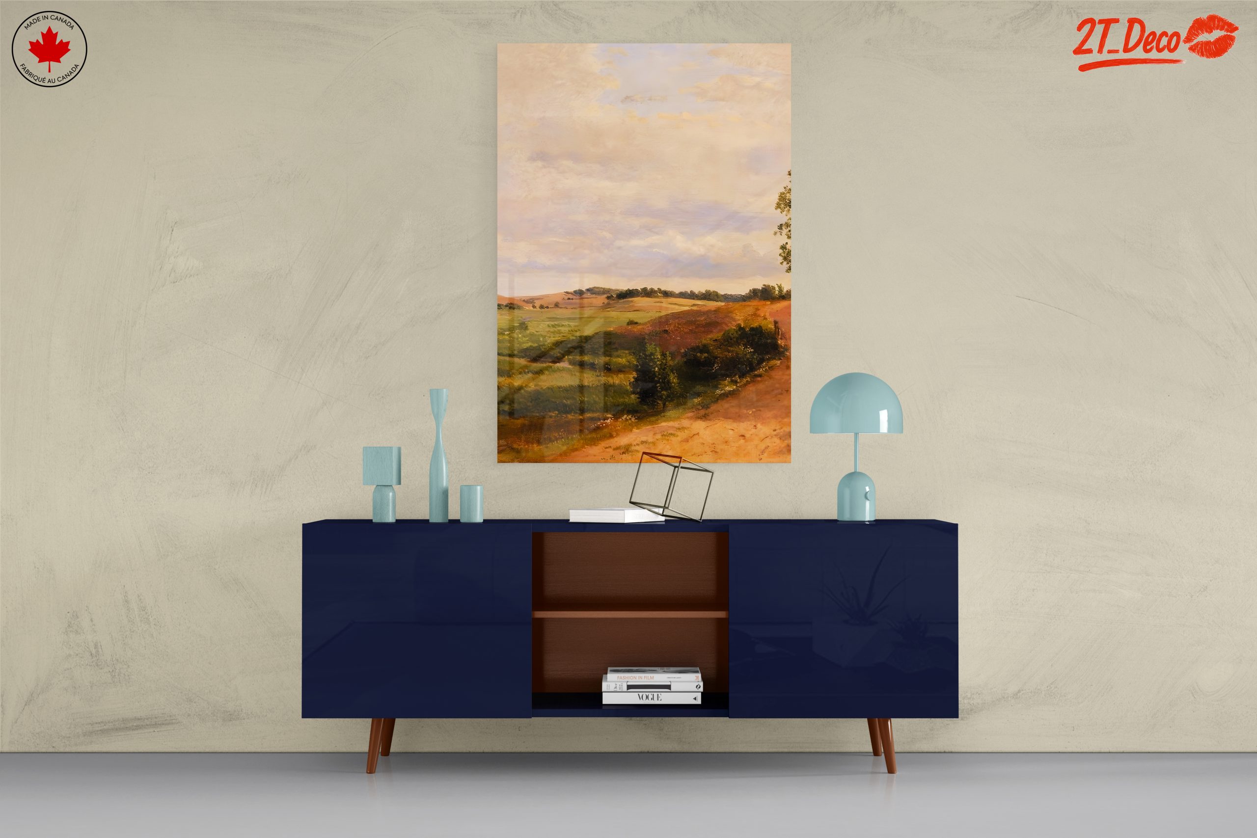 Serene Nature Landscape Featuring Rolling Hills - Image 8