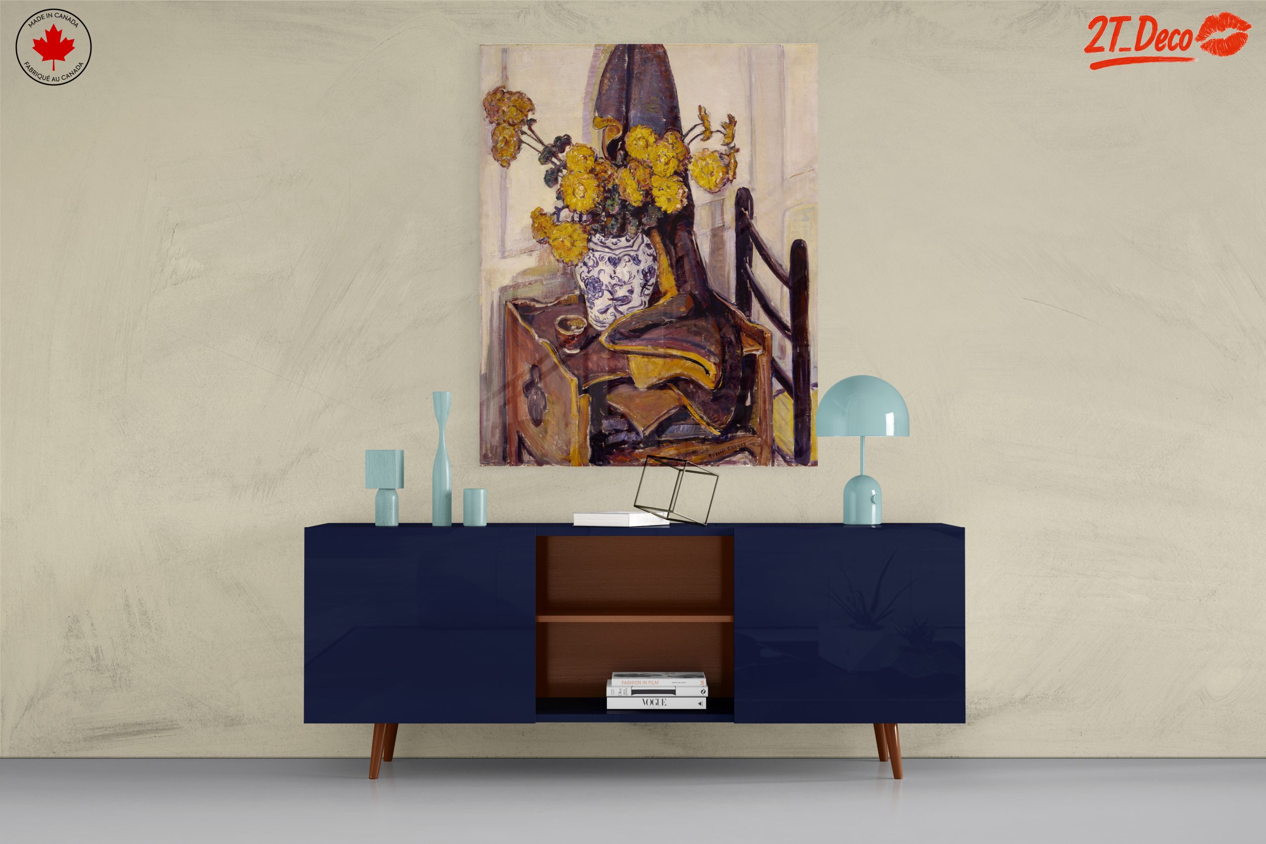 Vibrant Floral Arrangement in Vase 2 - Image 8