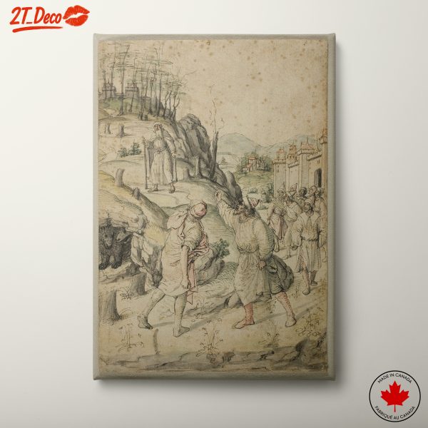 Historical Scene with Characters and Landscape