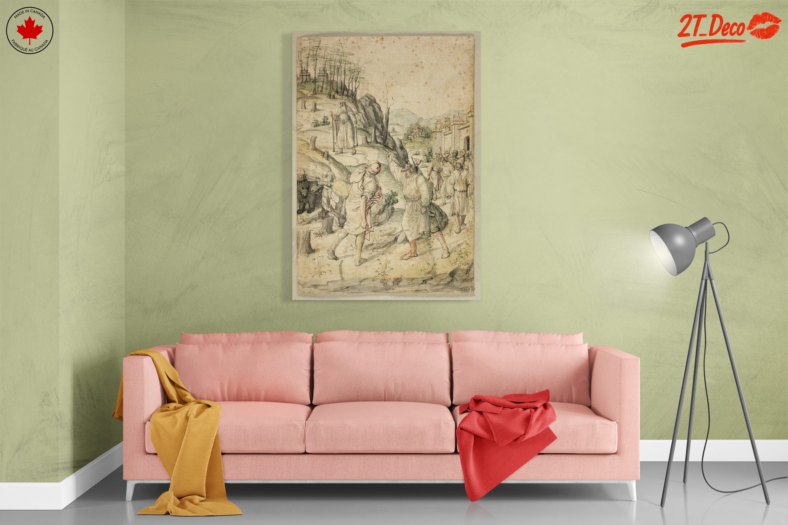Historical Scene with Characters and Landscape - Image 7