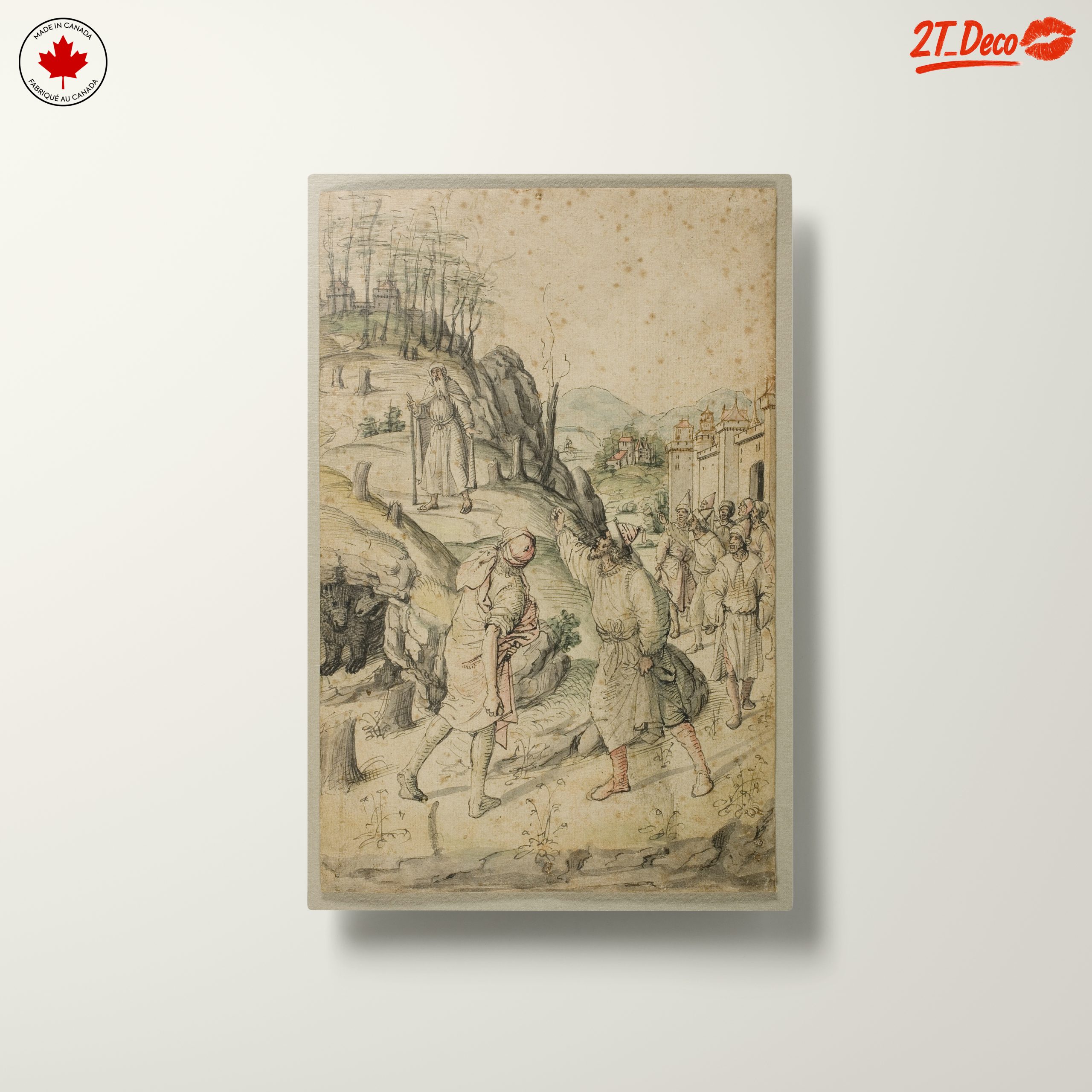 Historical Scene with Characters and Landscape - Image 10
