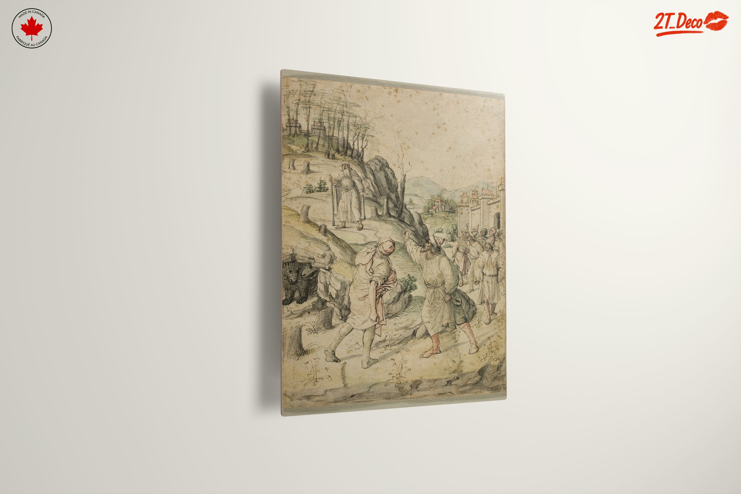 Historical Scene with Characters and Landscape - Image 13