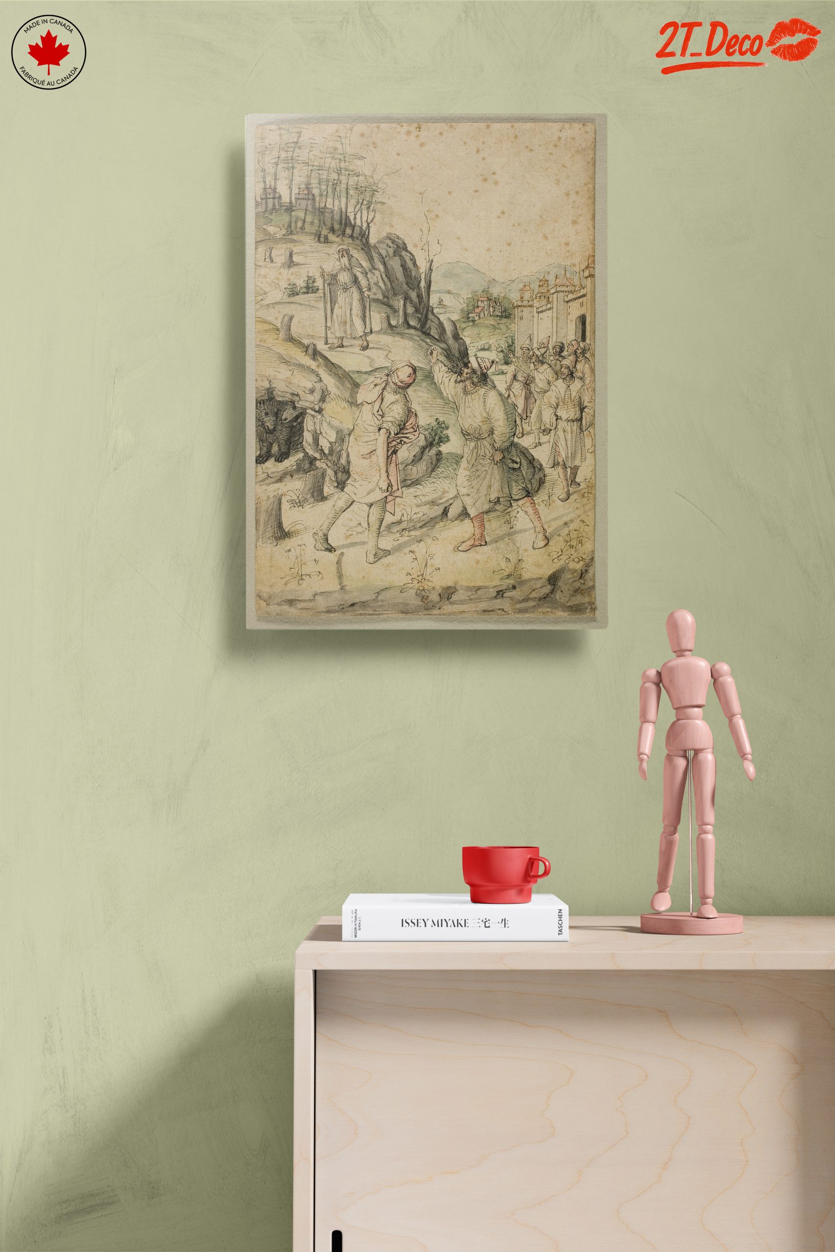 Historical Scene with Characters and Landscape - Image 14