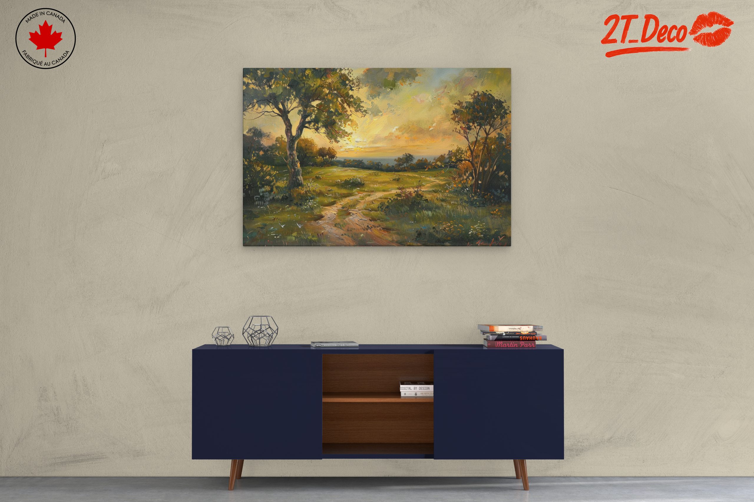 Tranquil Nature Landscape at Sunset - Image 3