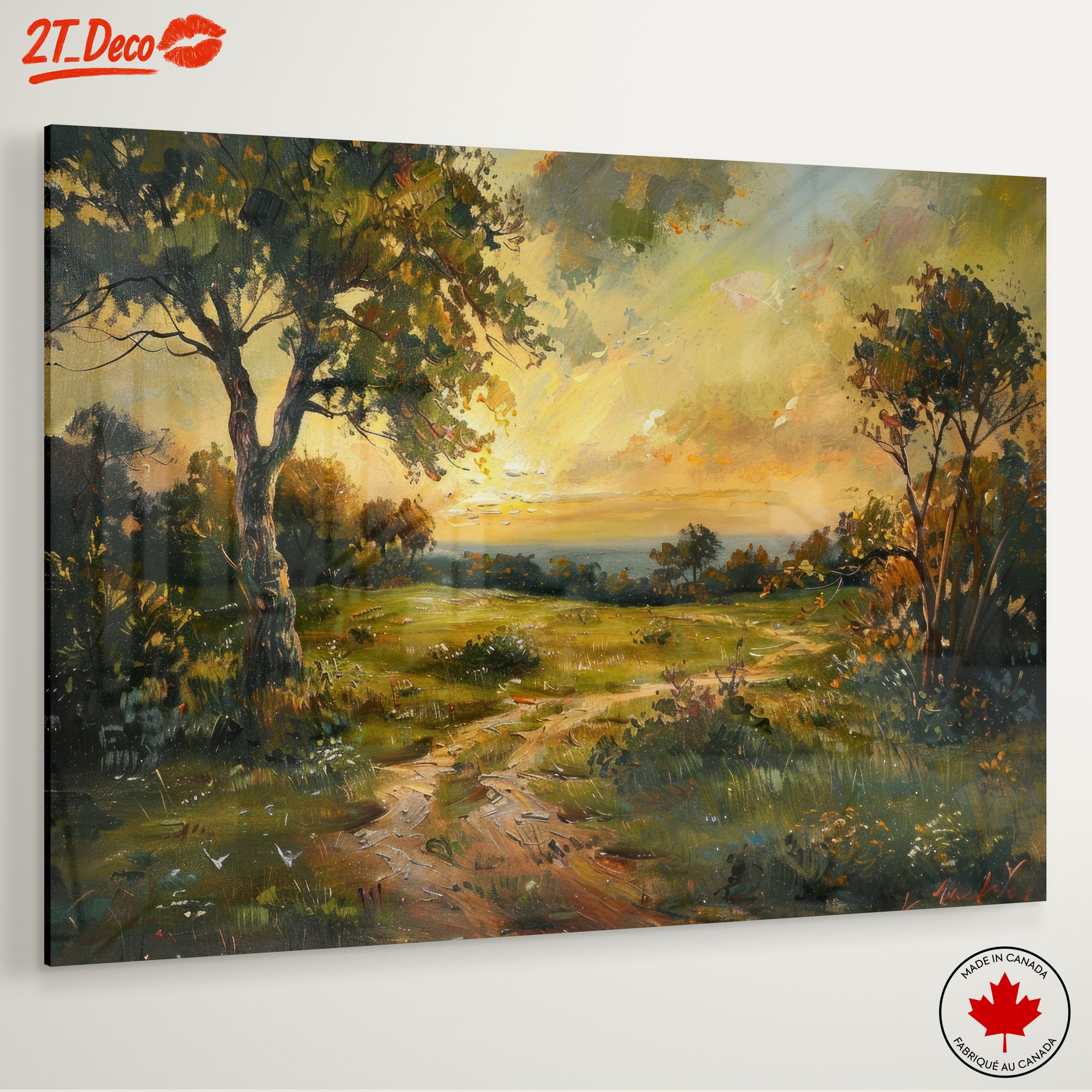 Tranquil Nature Landscape at Sunset - Image 6