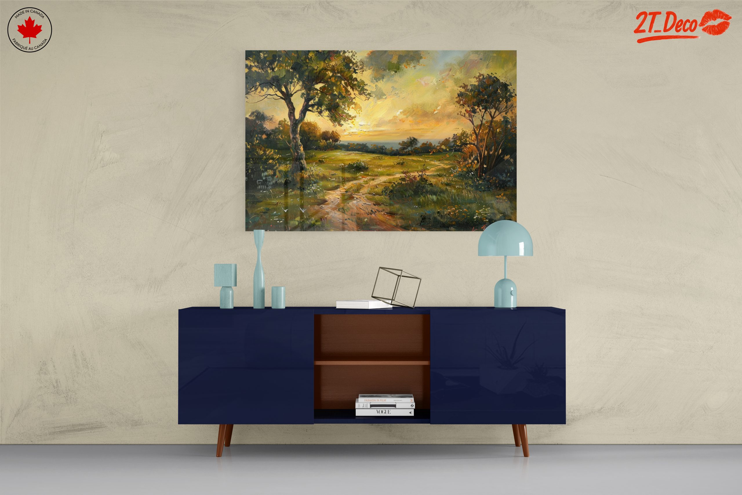 Tranquil Nature Landscape at Sunset - Image 8
