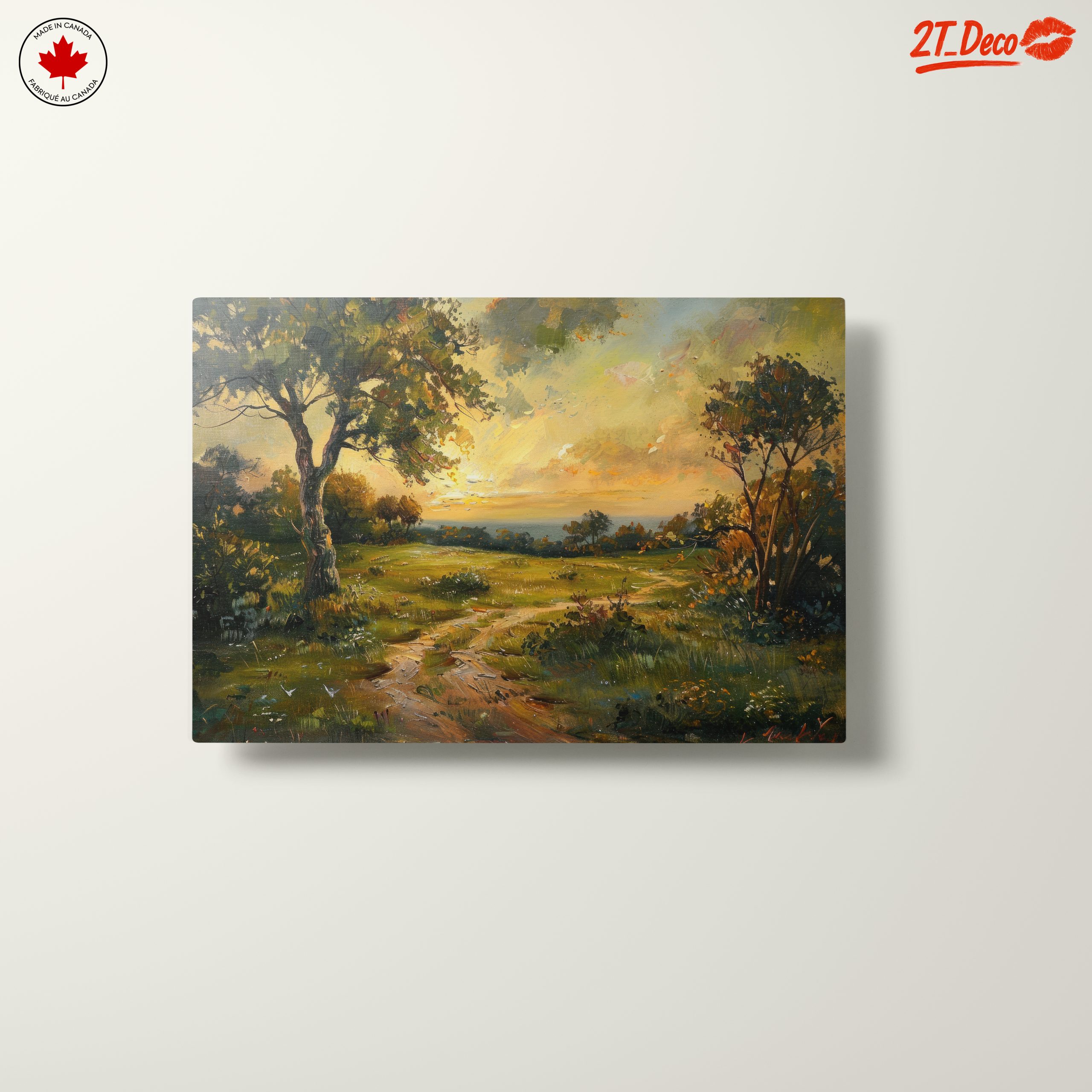 Tranquil Nature Landscape at Sunset - Image 10