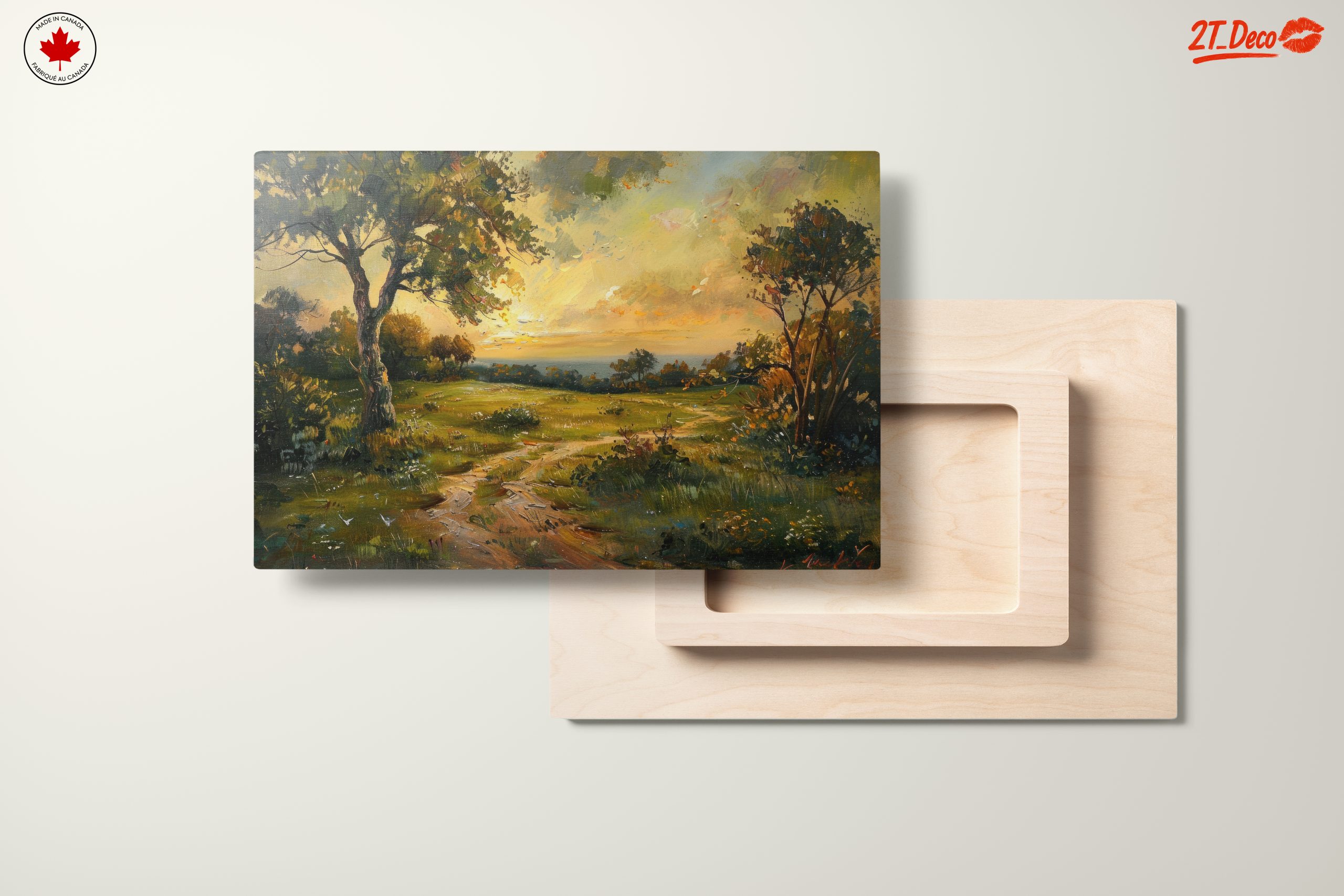 Tranquil Nature Landscape at Sunset - Image 11