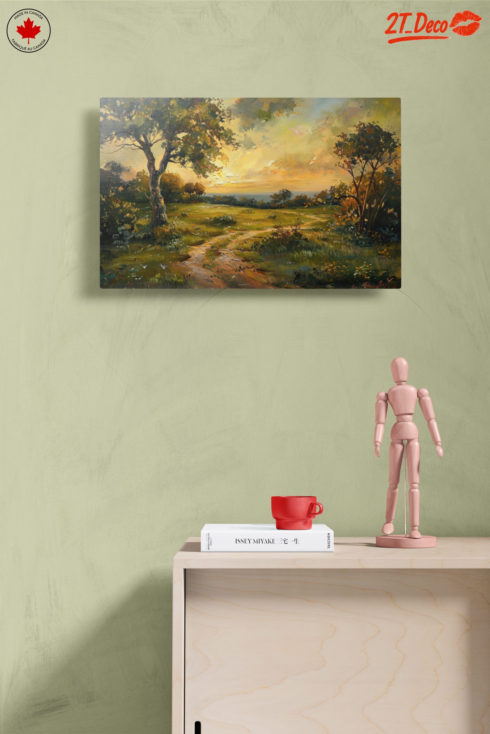 Tranquil Nature Landscape at Sunset - Image 14