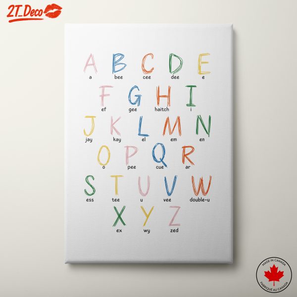 Whimsical Alphabet Art for Children