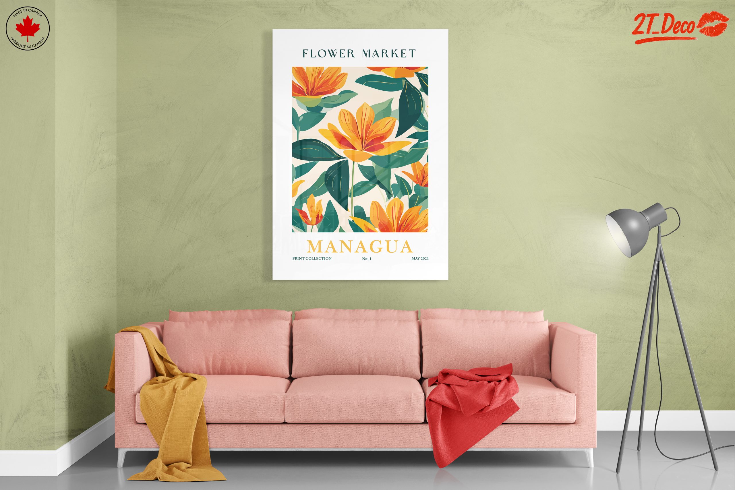 Vibrant Botanical Flower Art 2 - Image 7