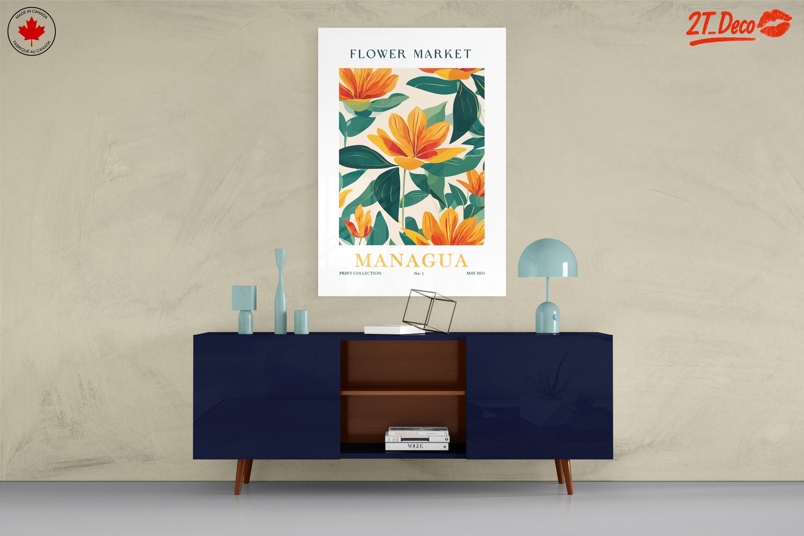 Vibrant Botanical Flower Art 2 - Image 8
