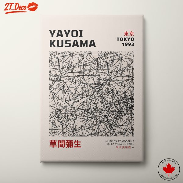 Yayoi Kusama Tokyo 1993 Abstract Artwork