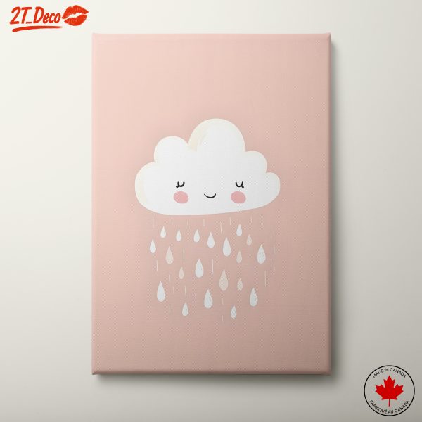 Adorable Cute Cloud Artwork for Kids