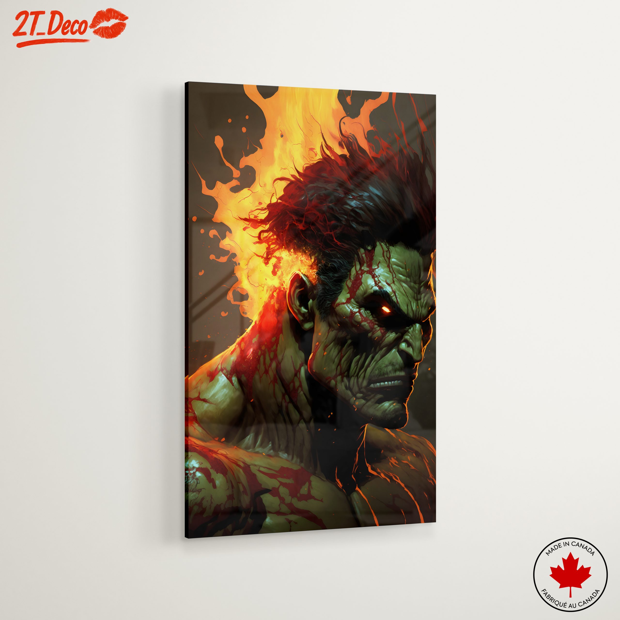 Intense Character Art Featuring Explosive Elements - Image 6