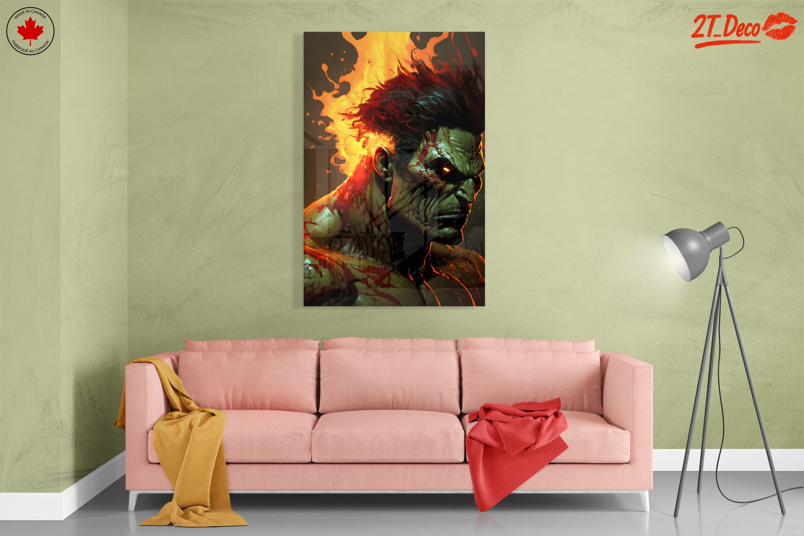 Intense Character Art Featuring Explosive Elements - Image 7