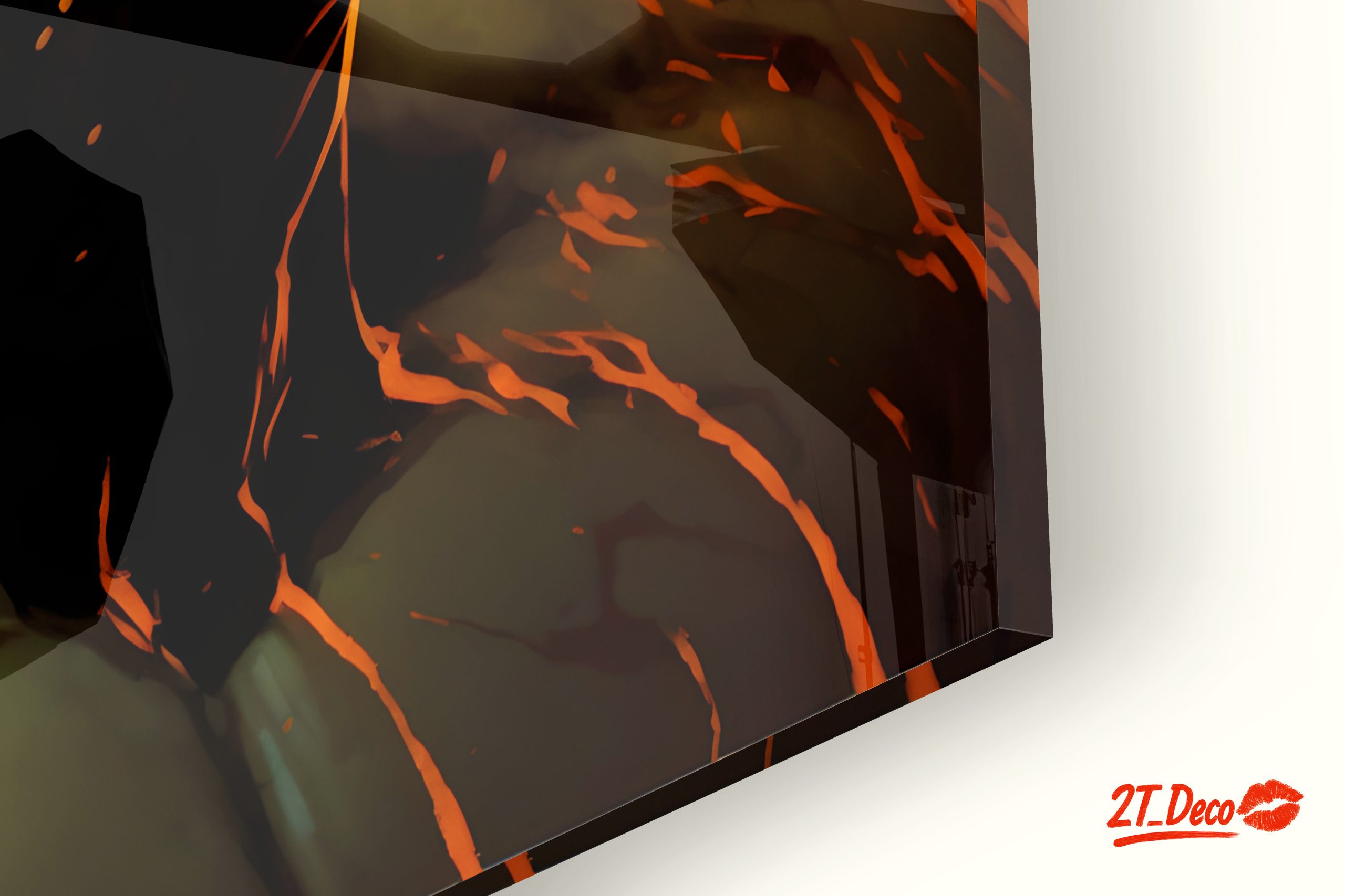 Intense Character Art Featuring Explosive Elements - Image 9