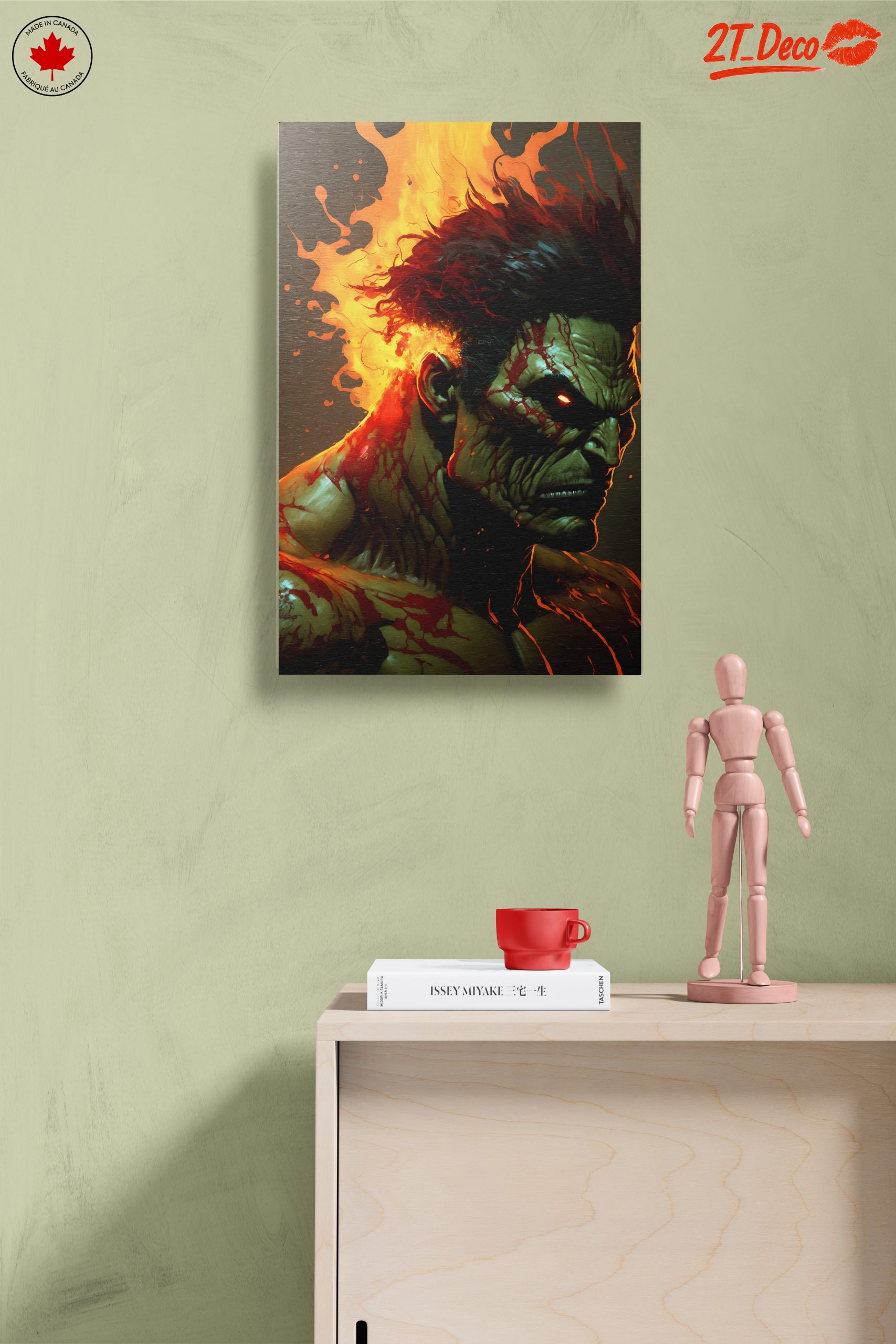 Intense Character Art Featuring Explosive Elements - Image 14