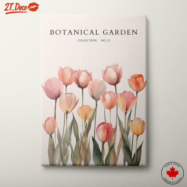 Elegant Botanical Garden Artwork