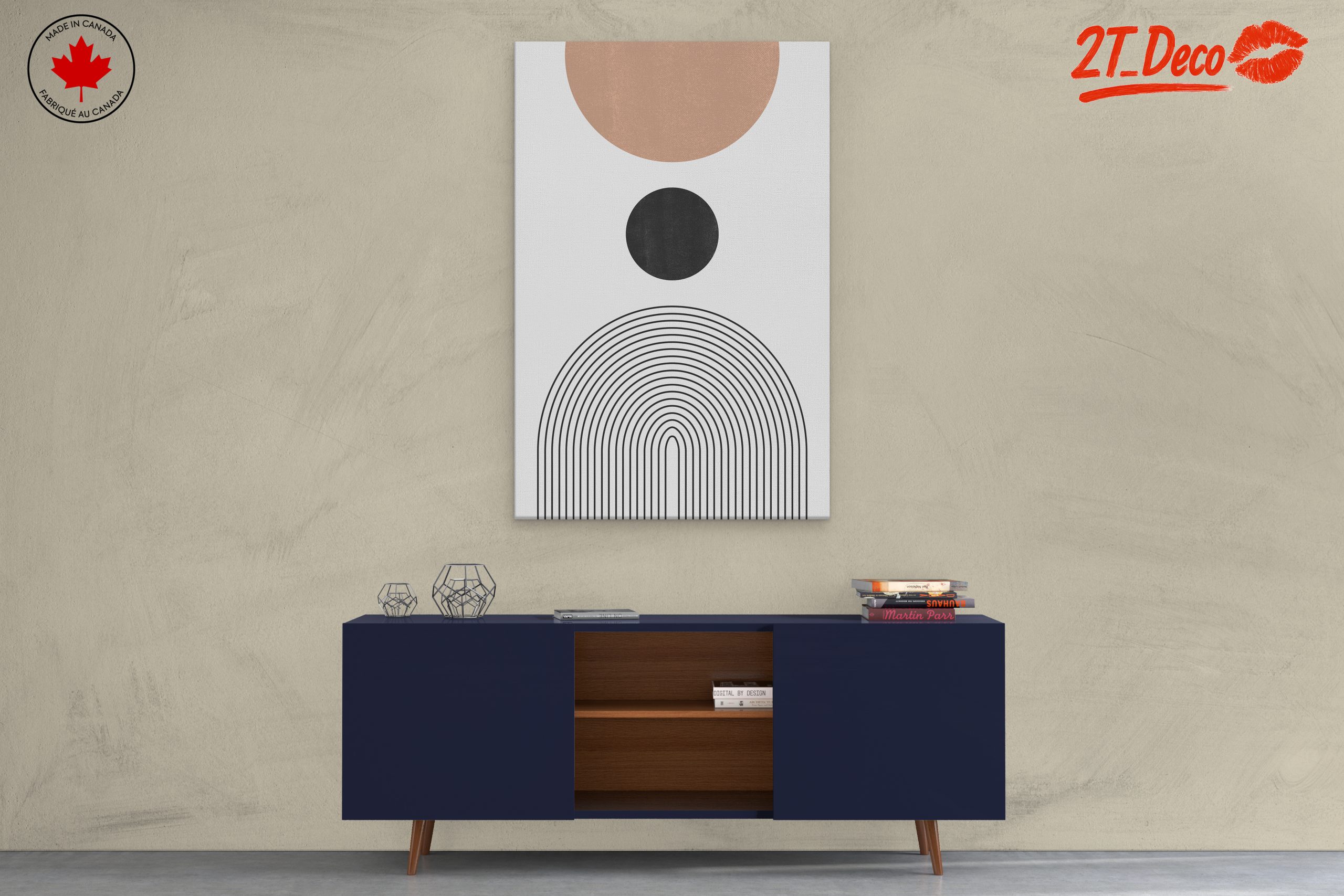 Modern Geometric Abstract Wall Art 7 - Image 3