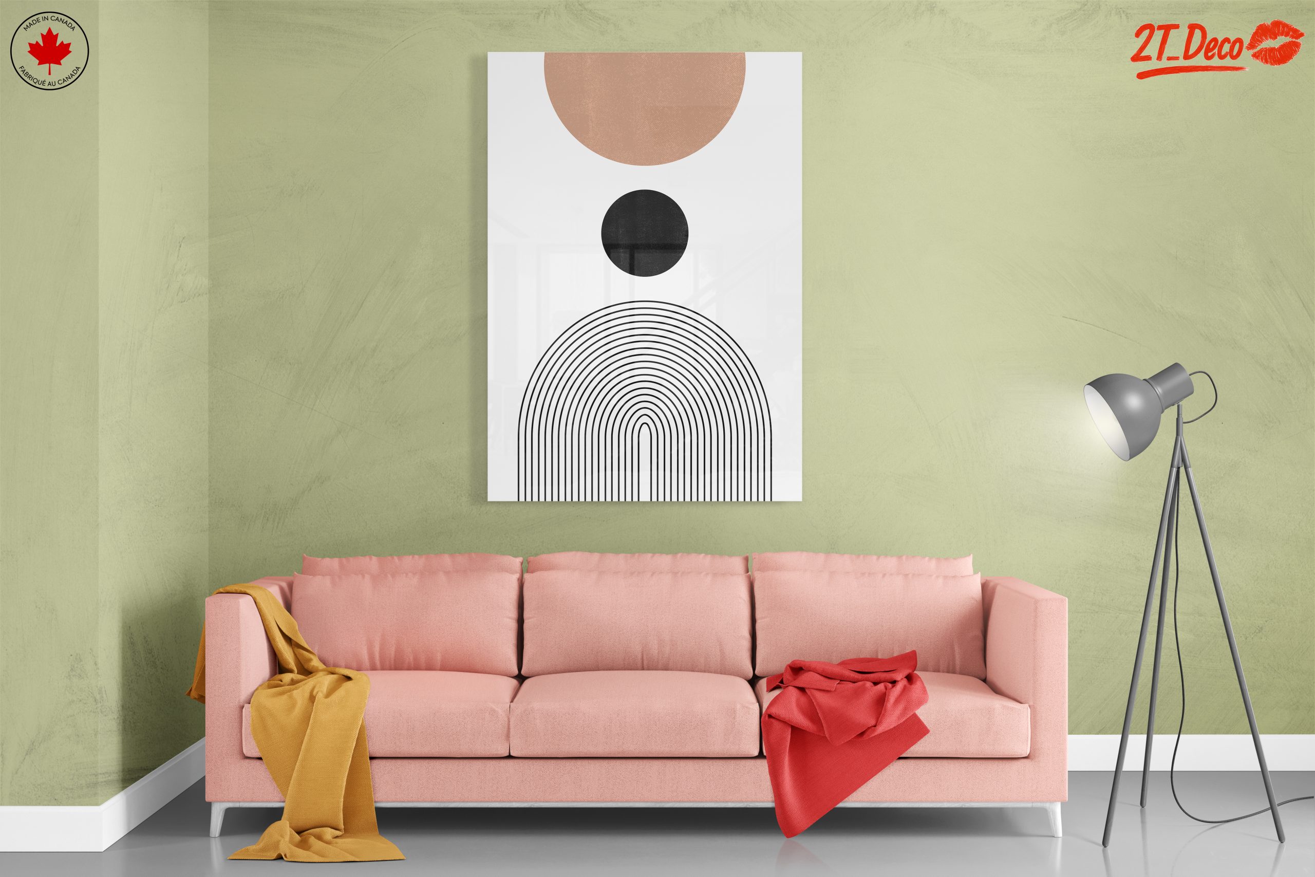 Modern Geometric Abstract Wall Art 7 - Image 7