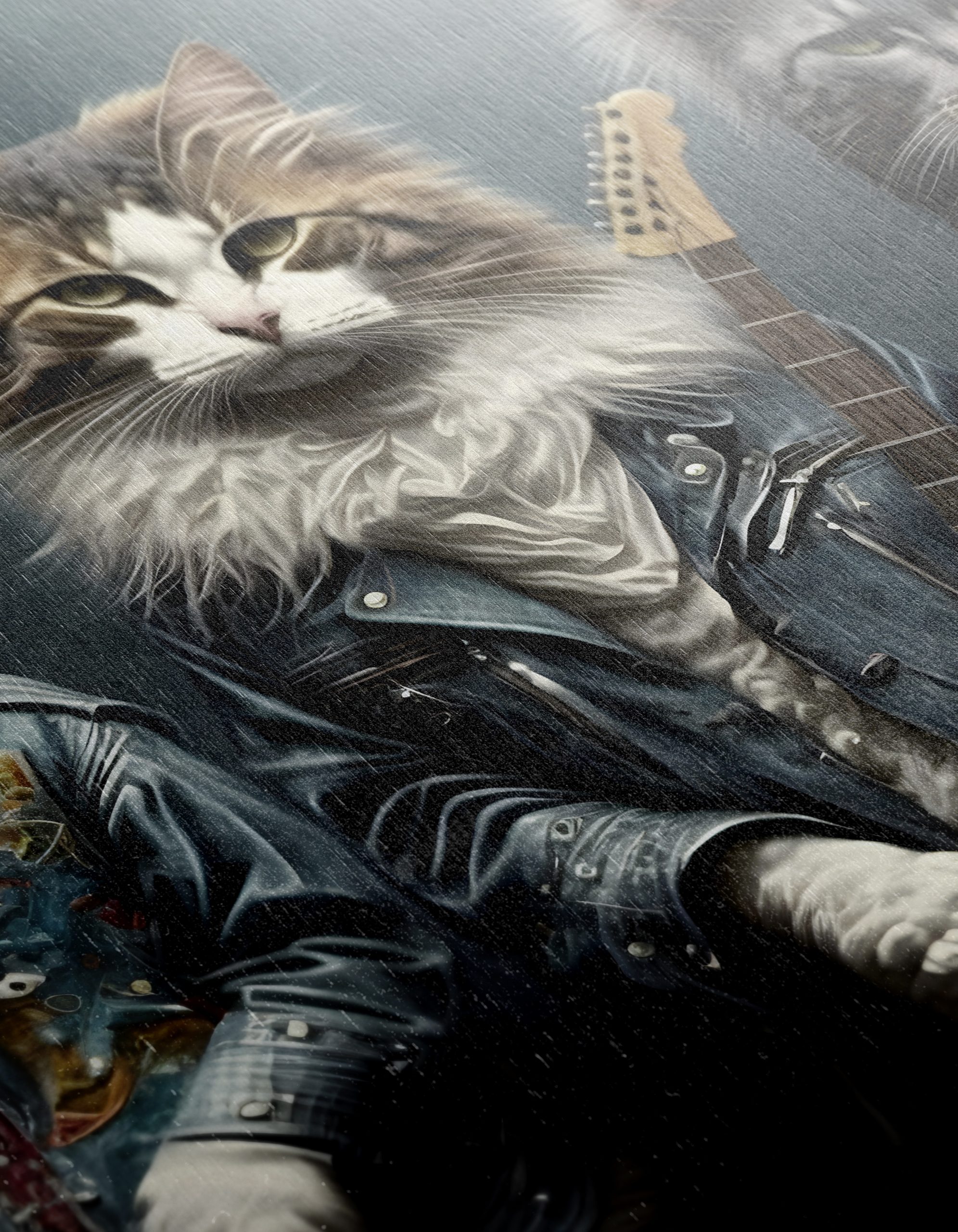 Cool Cats with Guitars Art - Image 12