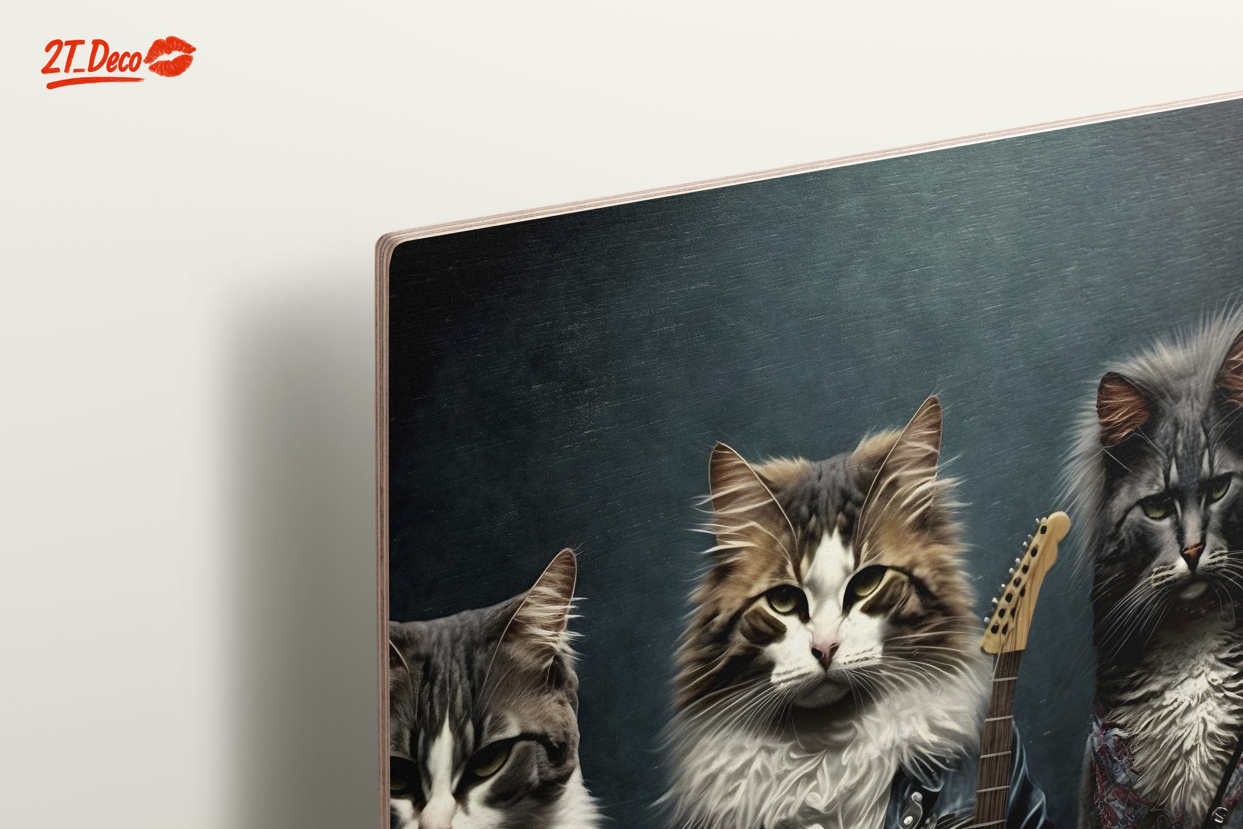 Cool Cats with Guitars Art - Image 15