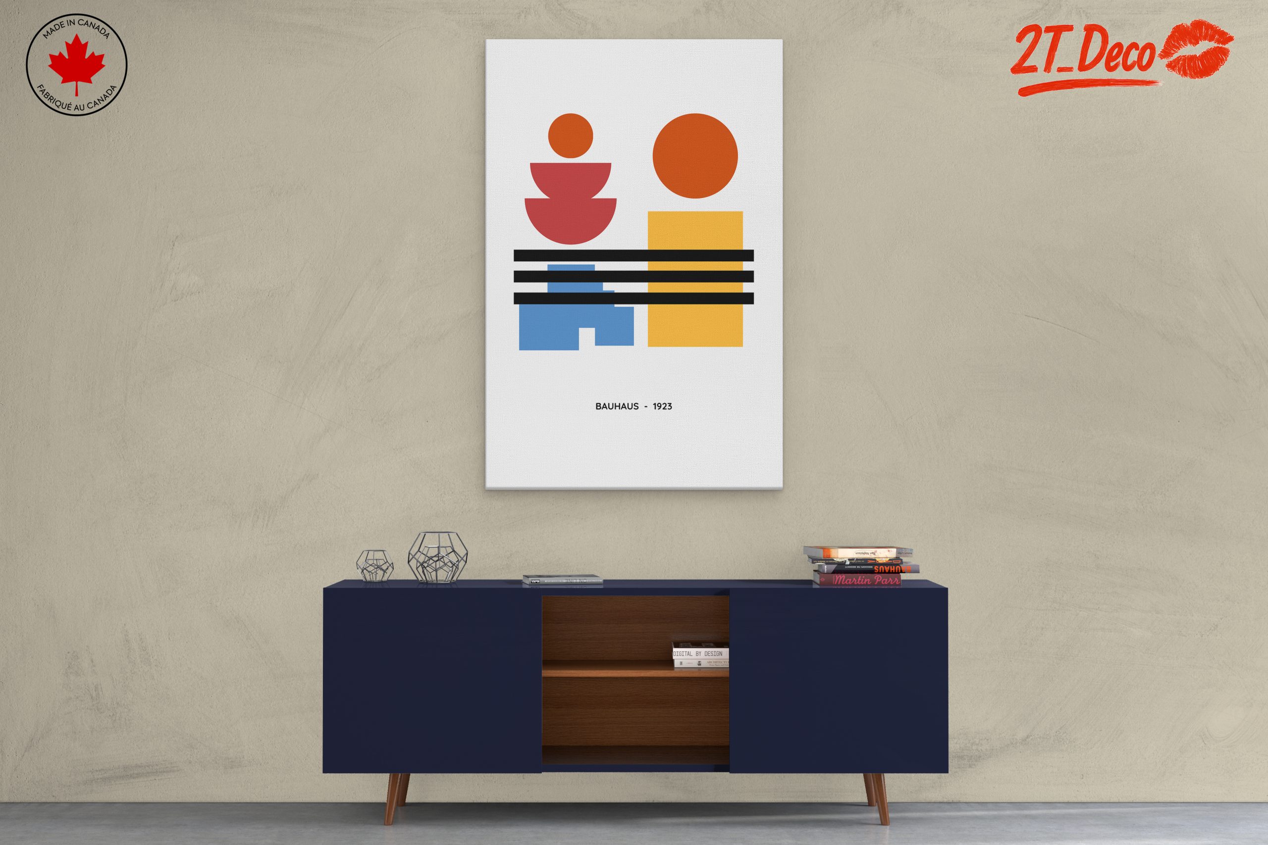 Bauhaus Geometric Art Print 2 - Image 3