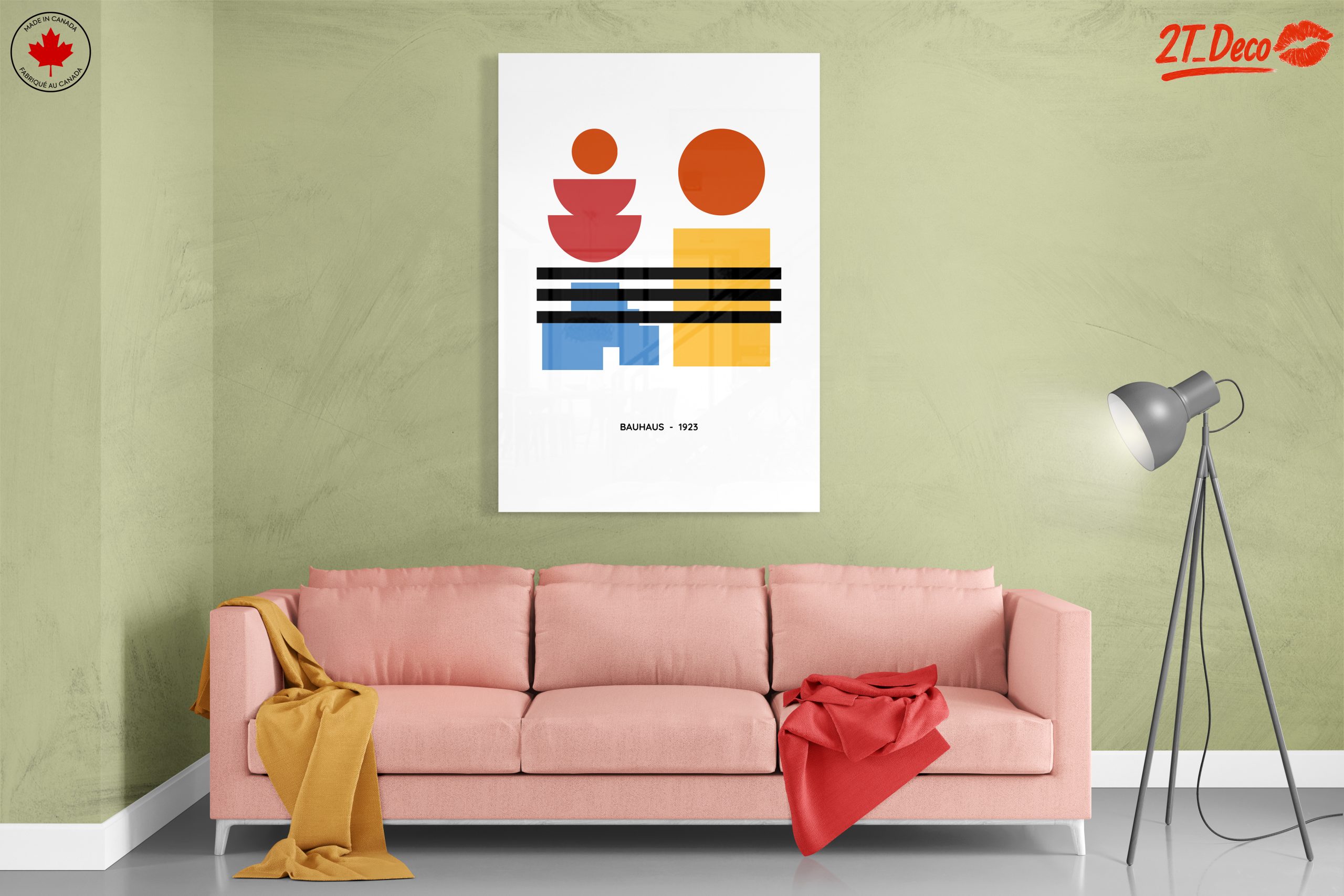 Bauhaus Geometric Art Print 2 - Image 7