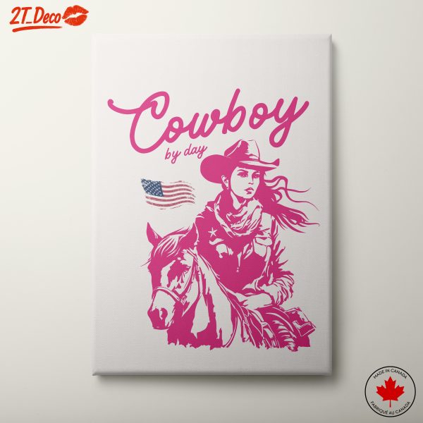 Cowgirl by Day Western Art