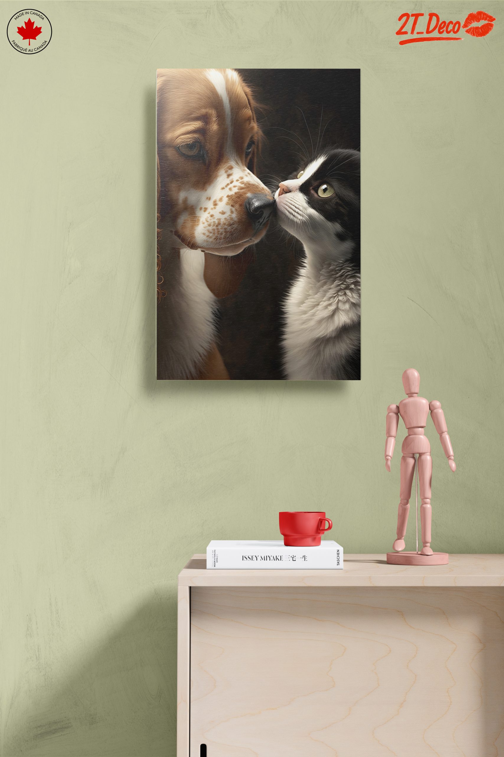 Affectionate Cat and Dog Portrait 2 - Image 14
